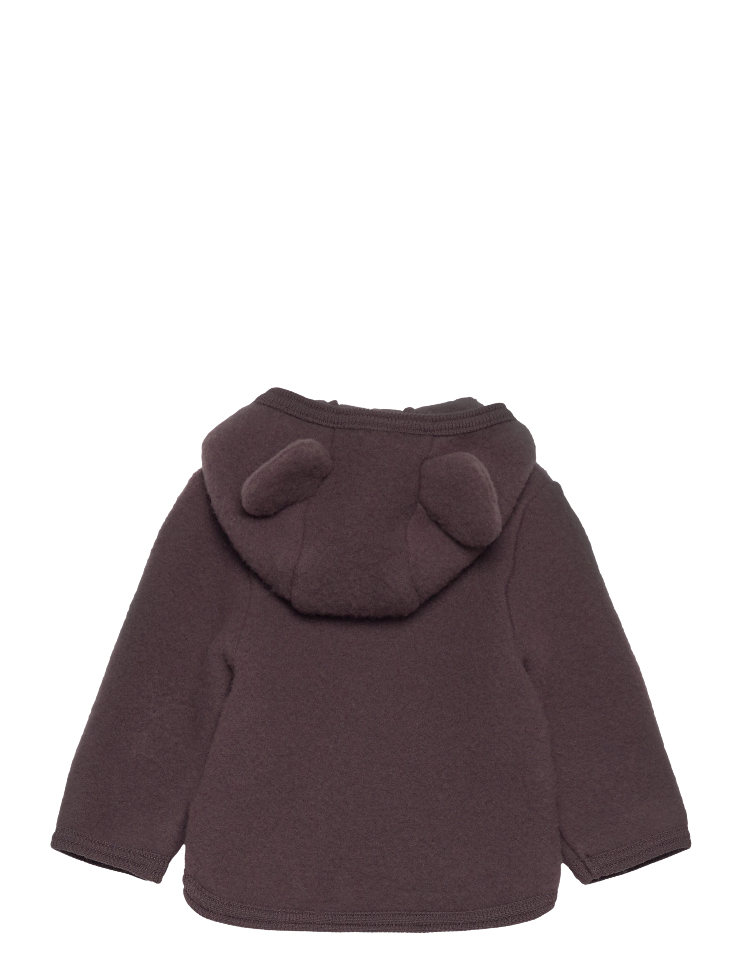 Huttelihut - Jacket Ears Wool Fleece (S) - raisin - 1