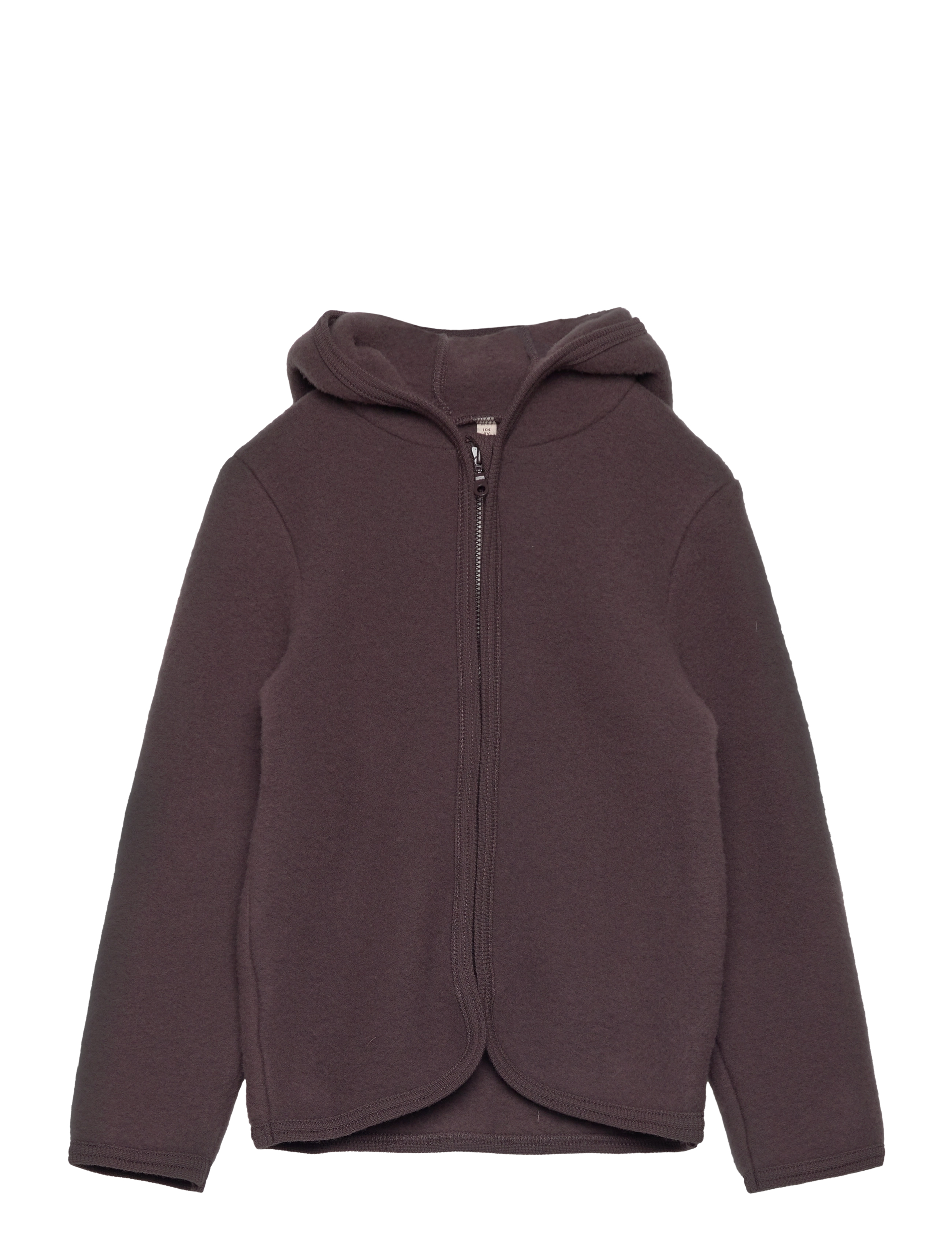 Jacket Ears Wool Fleece (M) - RAISIN