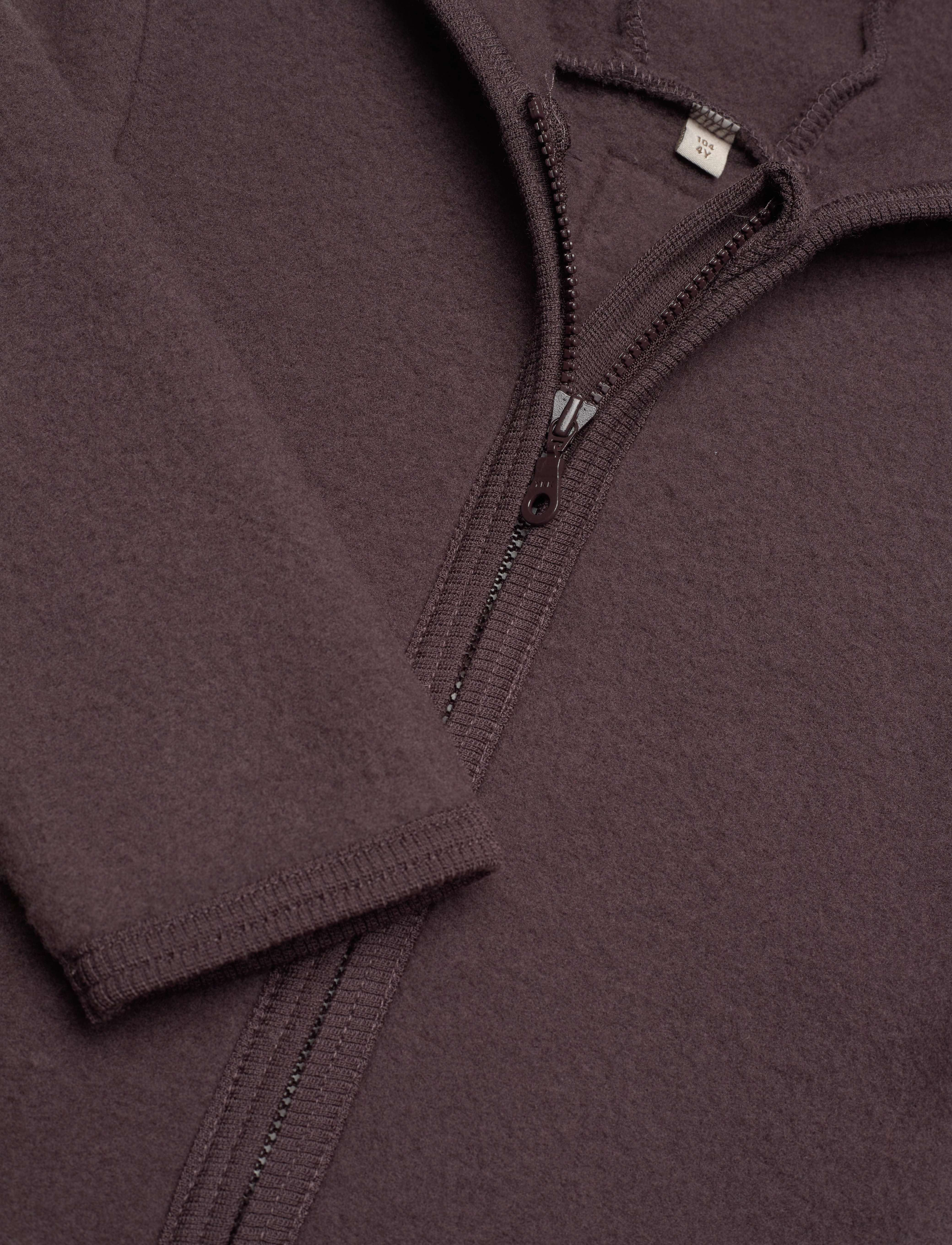 Huttelihut - Jacket Ears Wool Fleece (M) - raisin - 2