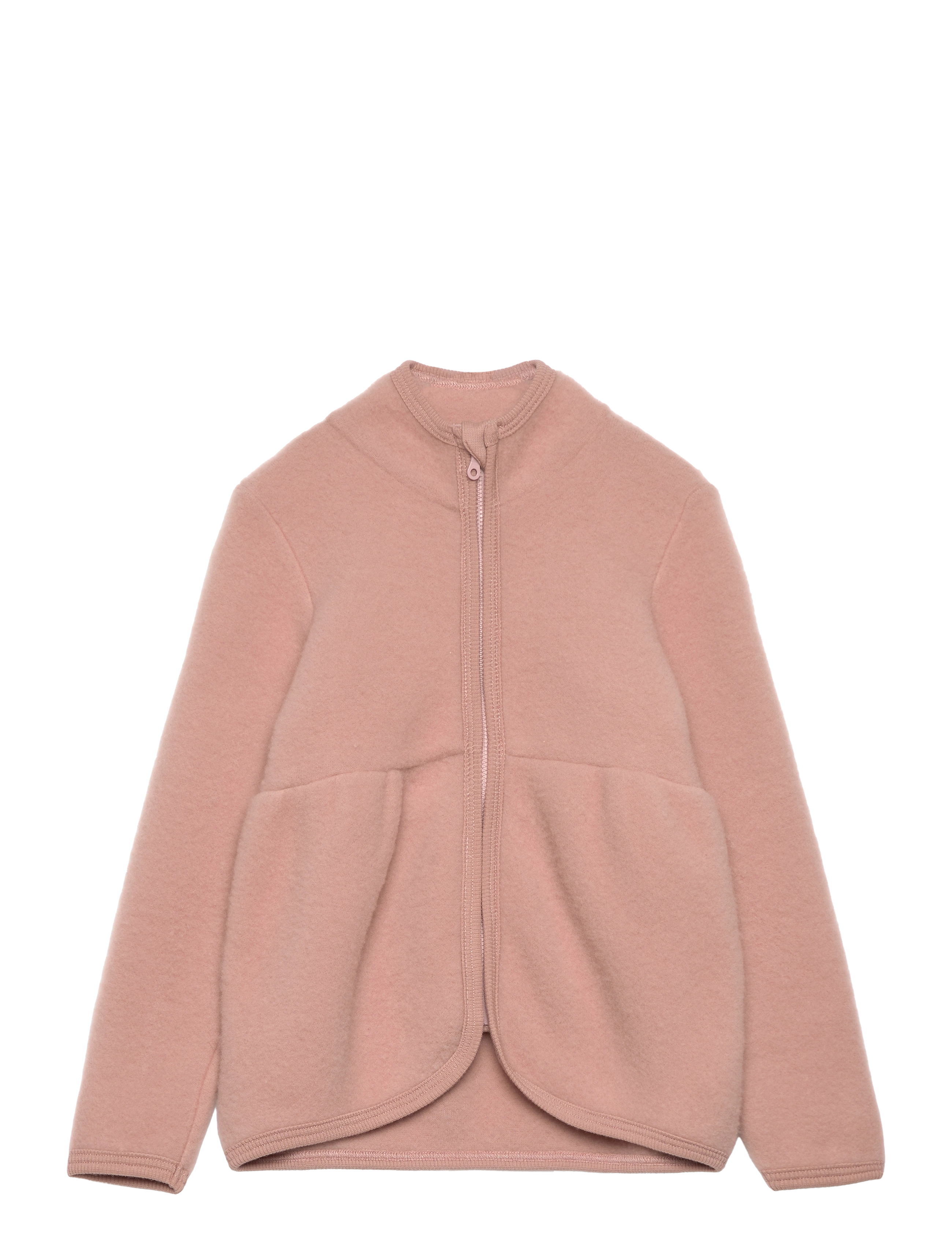 Jacket Wool Fleece - MAHOGANY ROSE