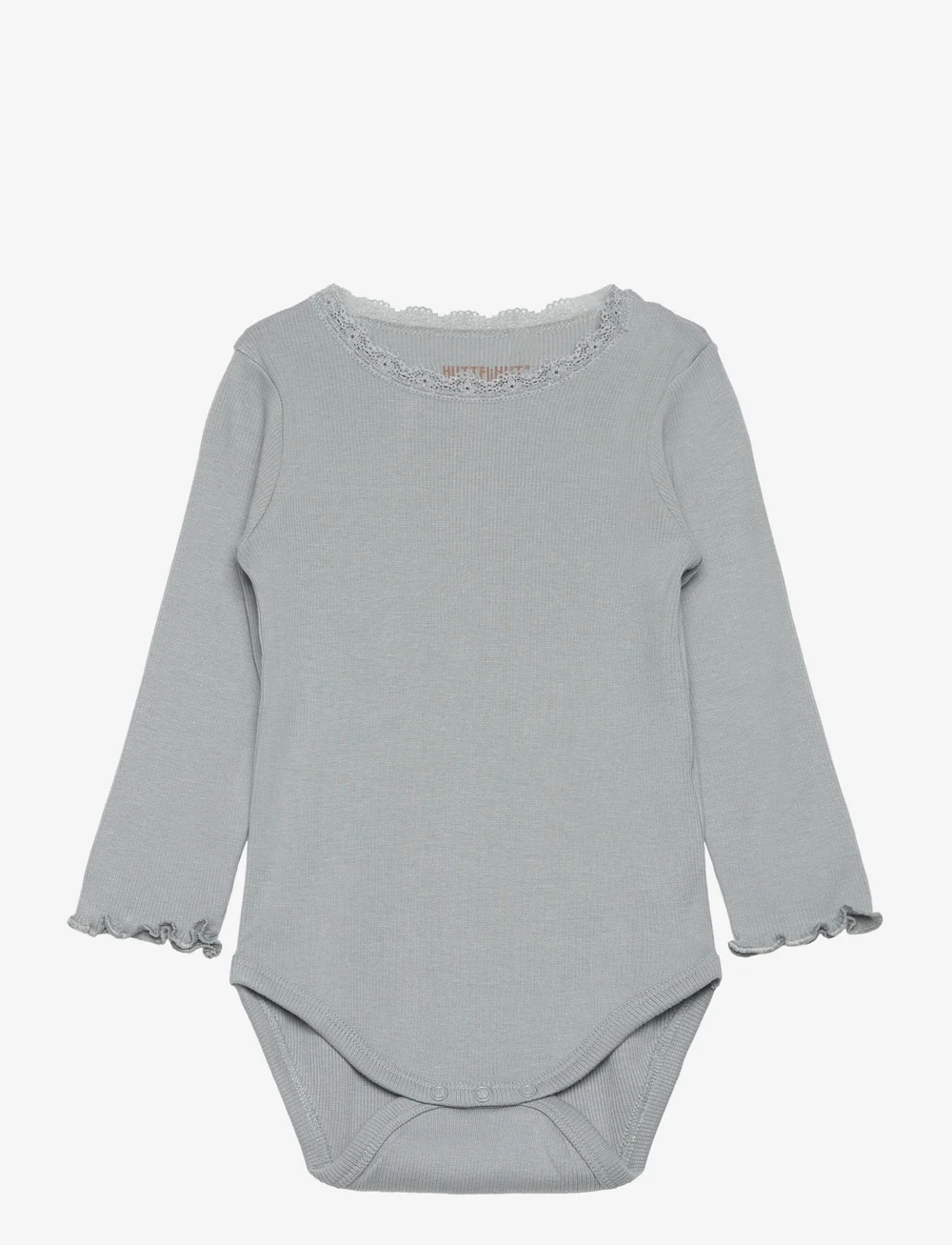 Huttelihut - Body LS Rib - langärmelige bodys - quarry - 0