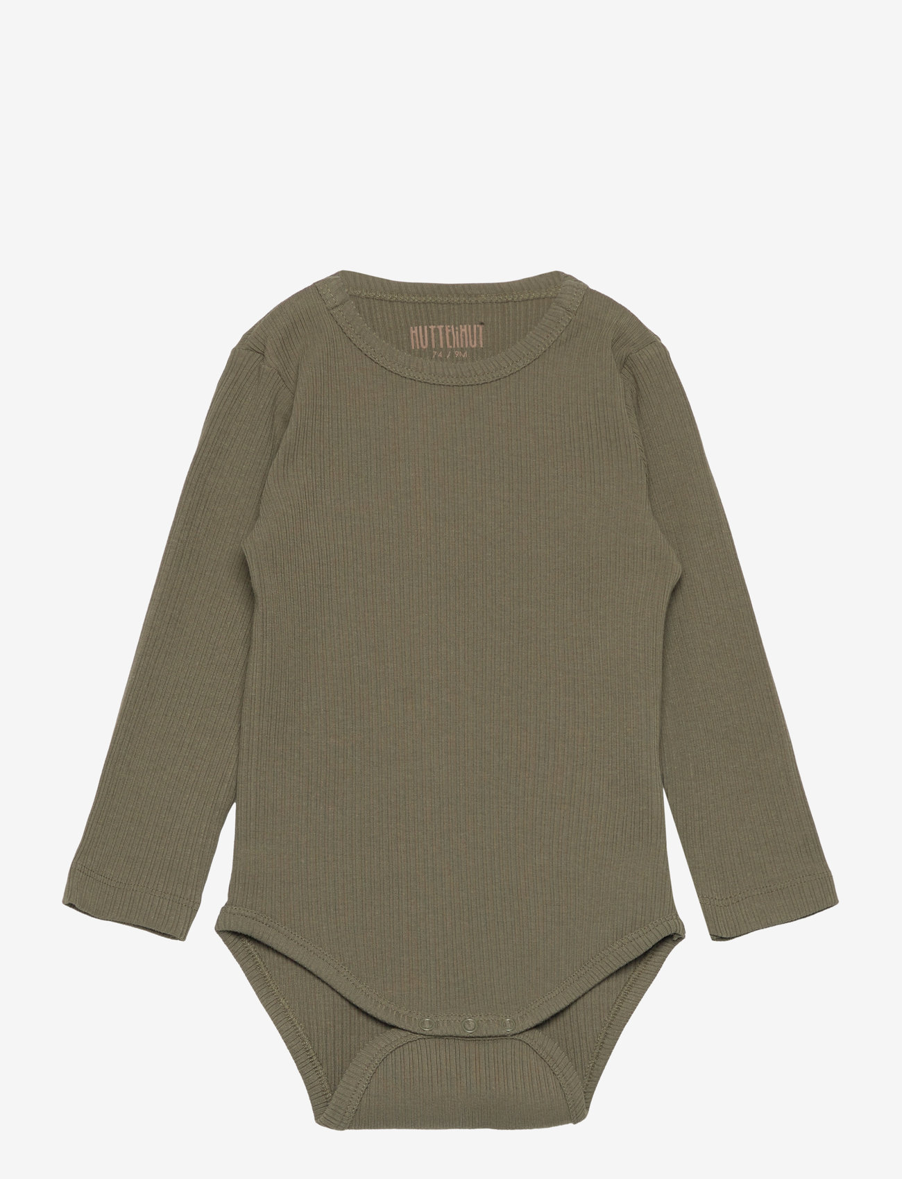 Huttelihut - Body LS Rib - deep lichen green - 0