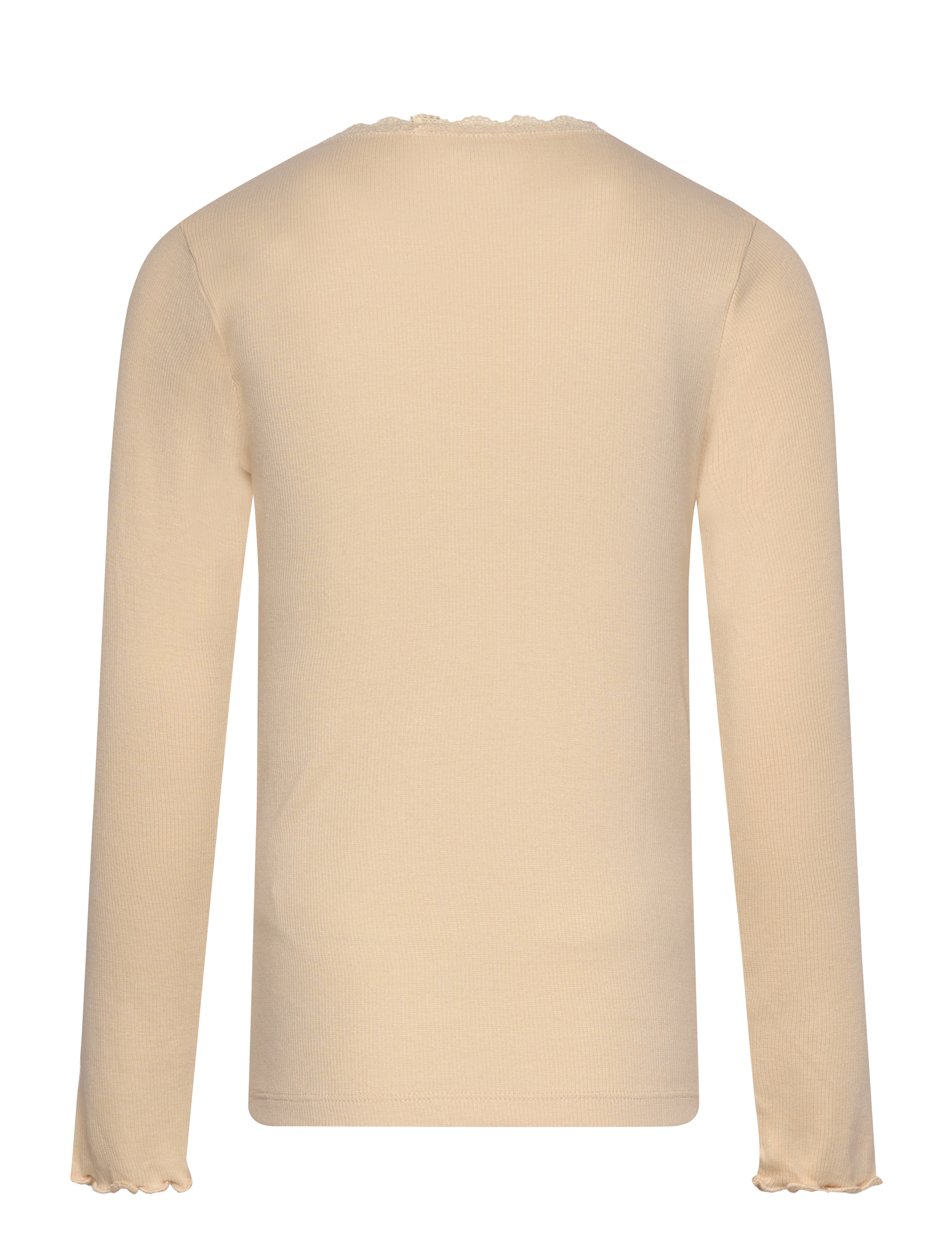 Huttelihut - T-Shirt LS Rib - wood ash - 1