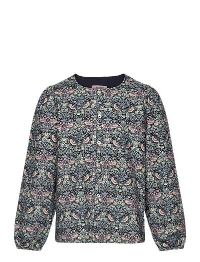Huttelihut Blouse in Liberty Fabric - Vauva 0-2 vuotta - DARK NAVY / navy