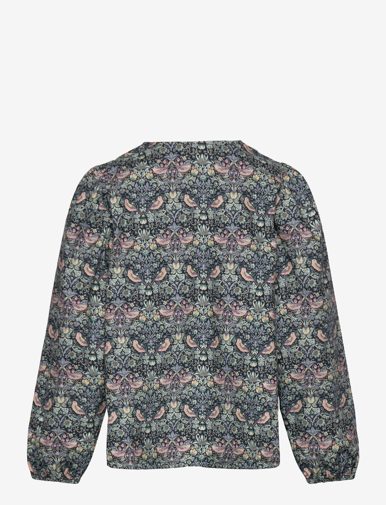Huttelihut - Blouse in Liberty Fabric - bluzki i tuniki - dark navy - 1