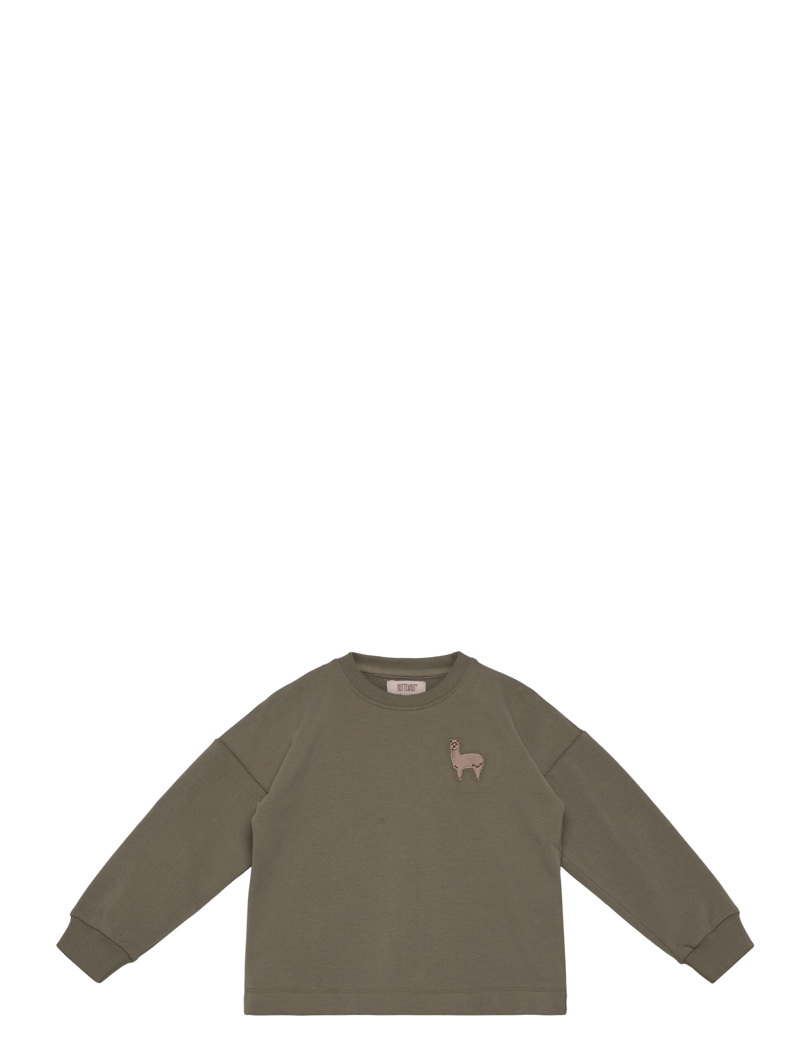 Sweatshirt LS - DEEP LICHEN GREEN