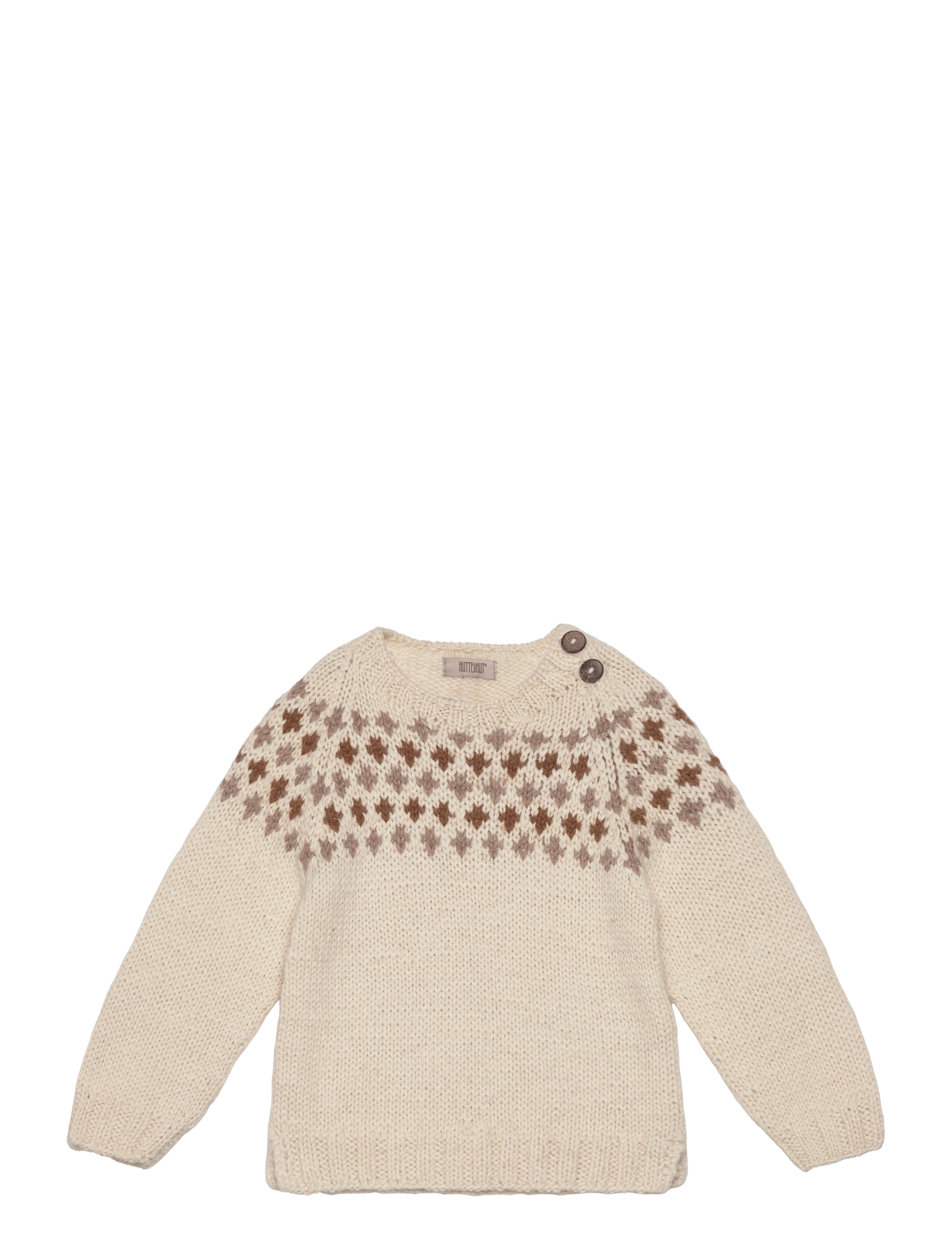 Sweater Alpaca Wool Knit - OFF-WHITE