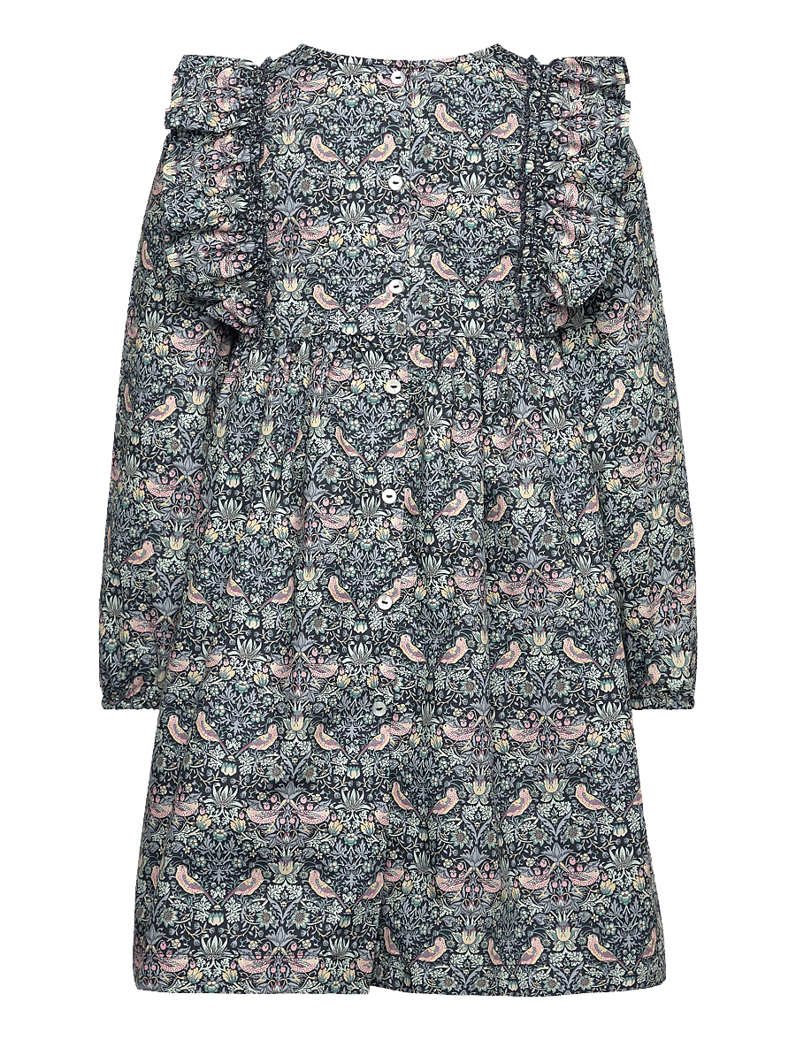 Huttelihut - Dress in Liberty Fabric - partykleider - dark navy - 1