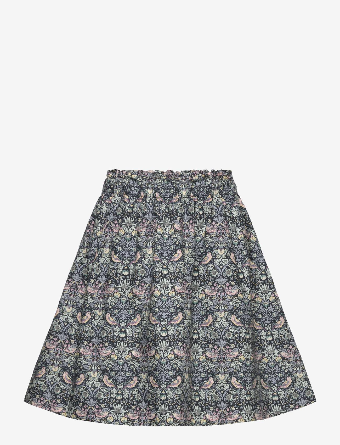 Huttelihut - Skirt in Liberty Fabric - korte nederdele - dark navy - 0
