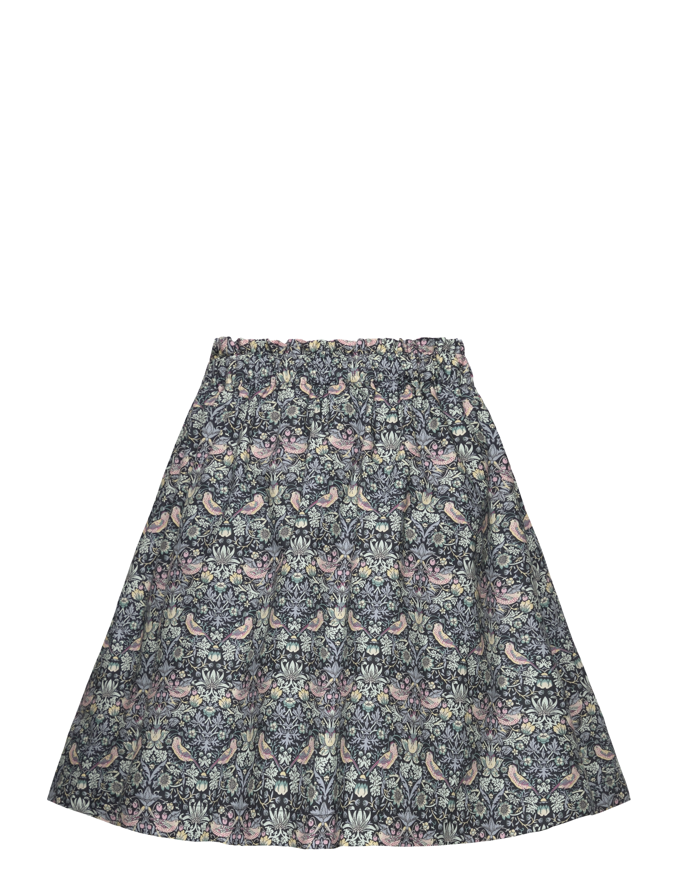 Huttelihut - Skirt in Liberty Fabric - korte nederdele - dark navy - 1