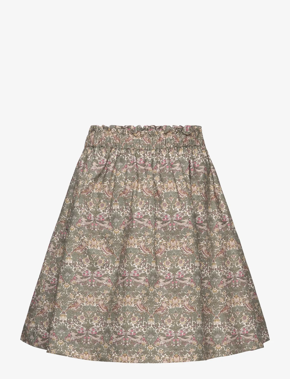 Huttelihut - Skirt in Liberty Fabric - korta kjolar - deep lichen green - 0