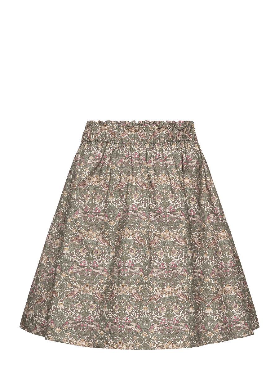 Huttelihut - Skirt in Liberty Fabric - kurze röcke - deep lichen green - 0