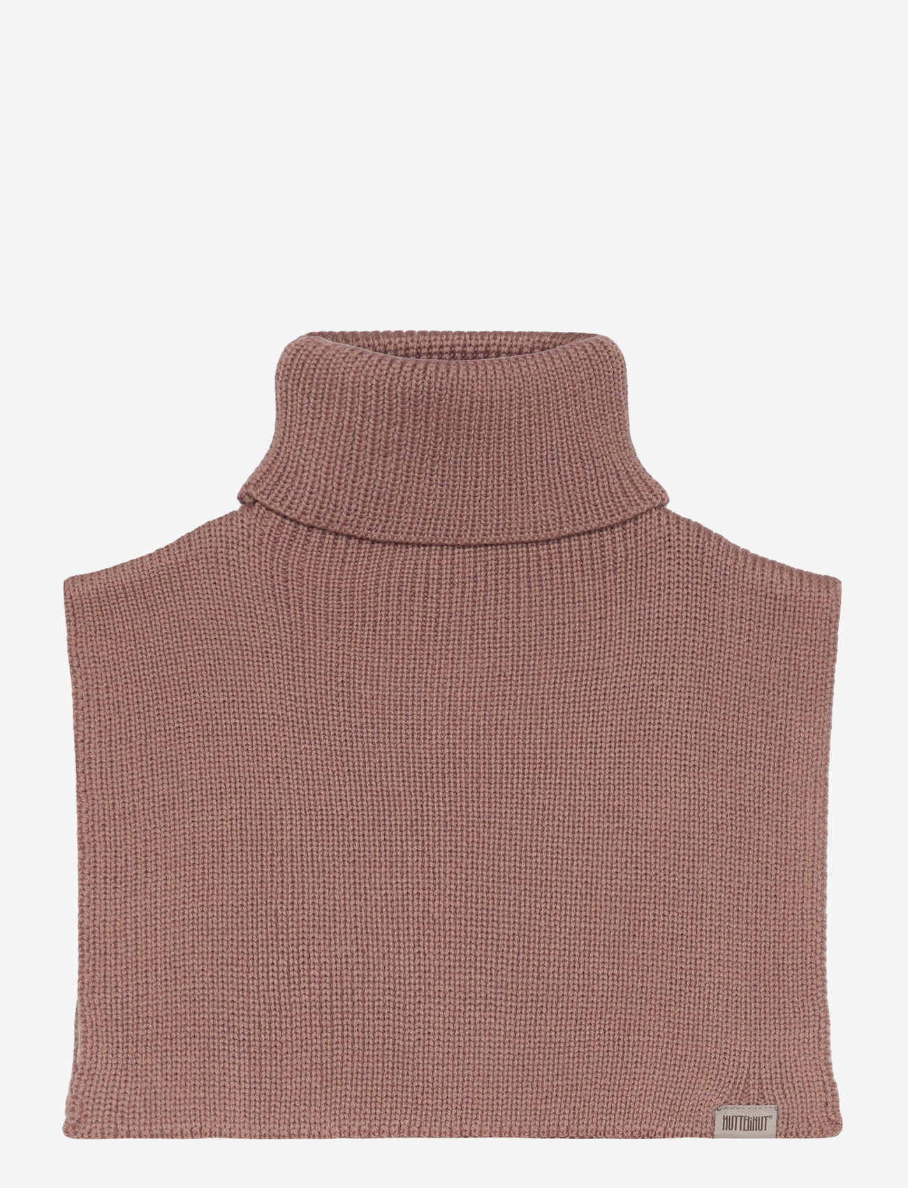 Huttelihut - Neck Warmer Wool Knit - mahogany rose - 0
