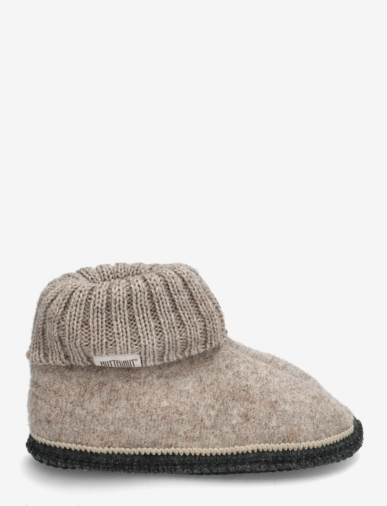 Huttelihut - Slippers Wool - camel melange - 1