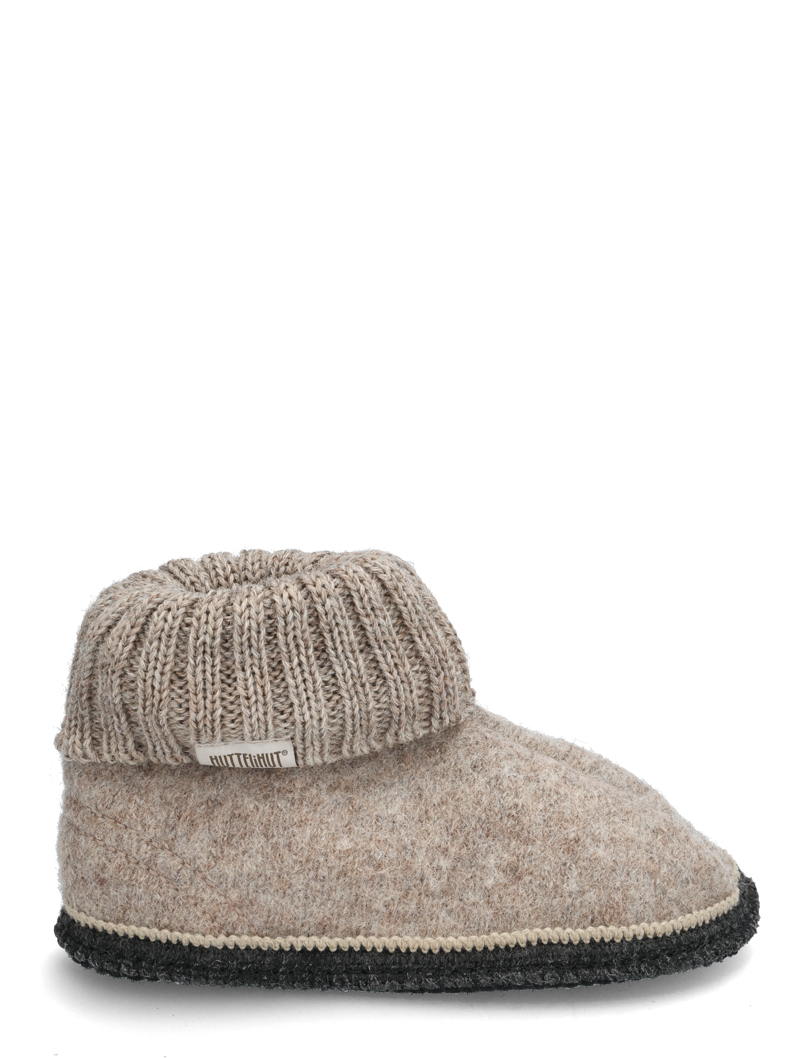 Huttelihut - Slippers Wool - camel melange - 1