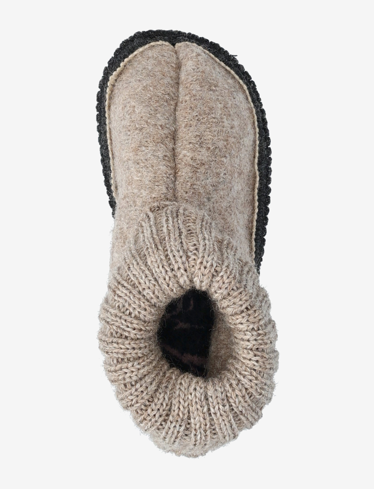 Huttelihut - Slippers Wool - camel melange - 3