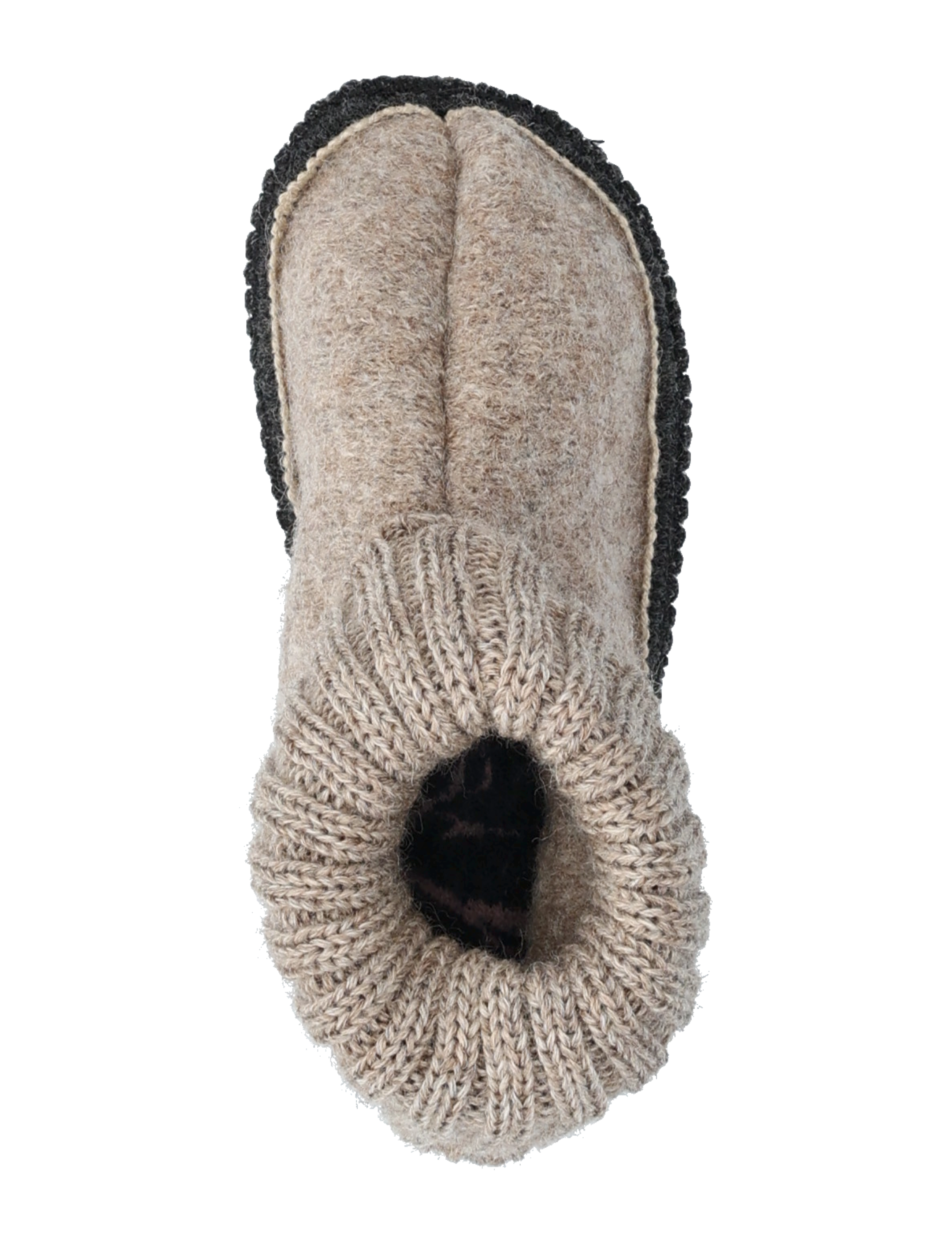 Huttelihut - Slippers Wool - camel melange - 3