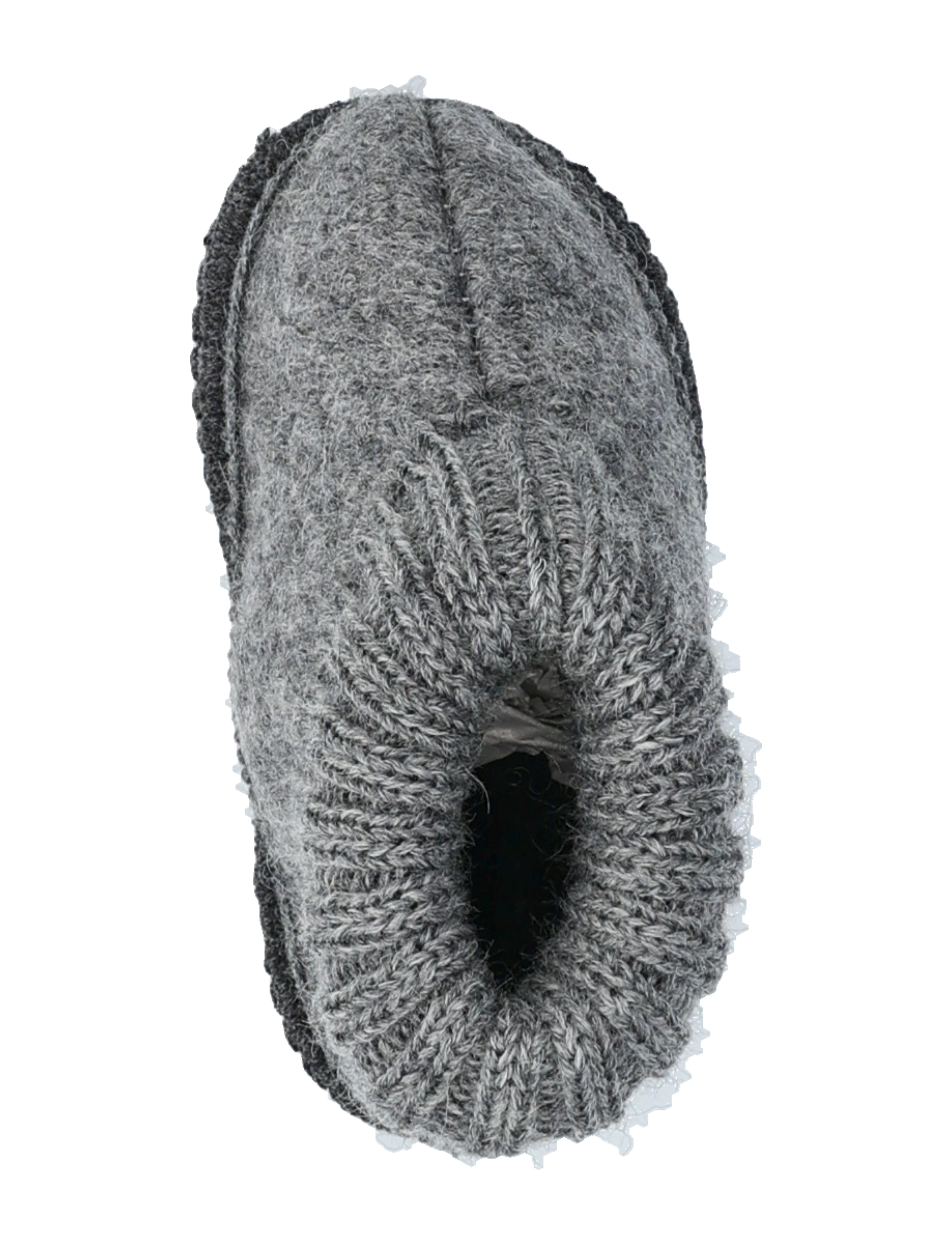 Huttelihut - Slippers Wool - medium grey melange - 3