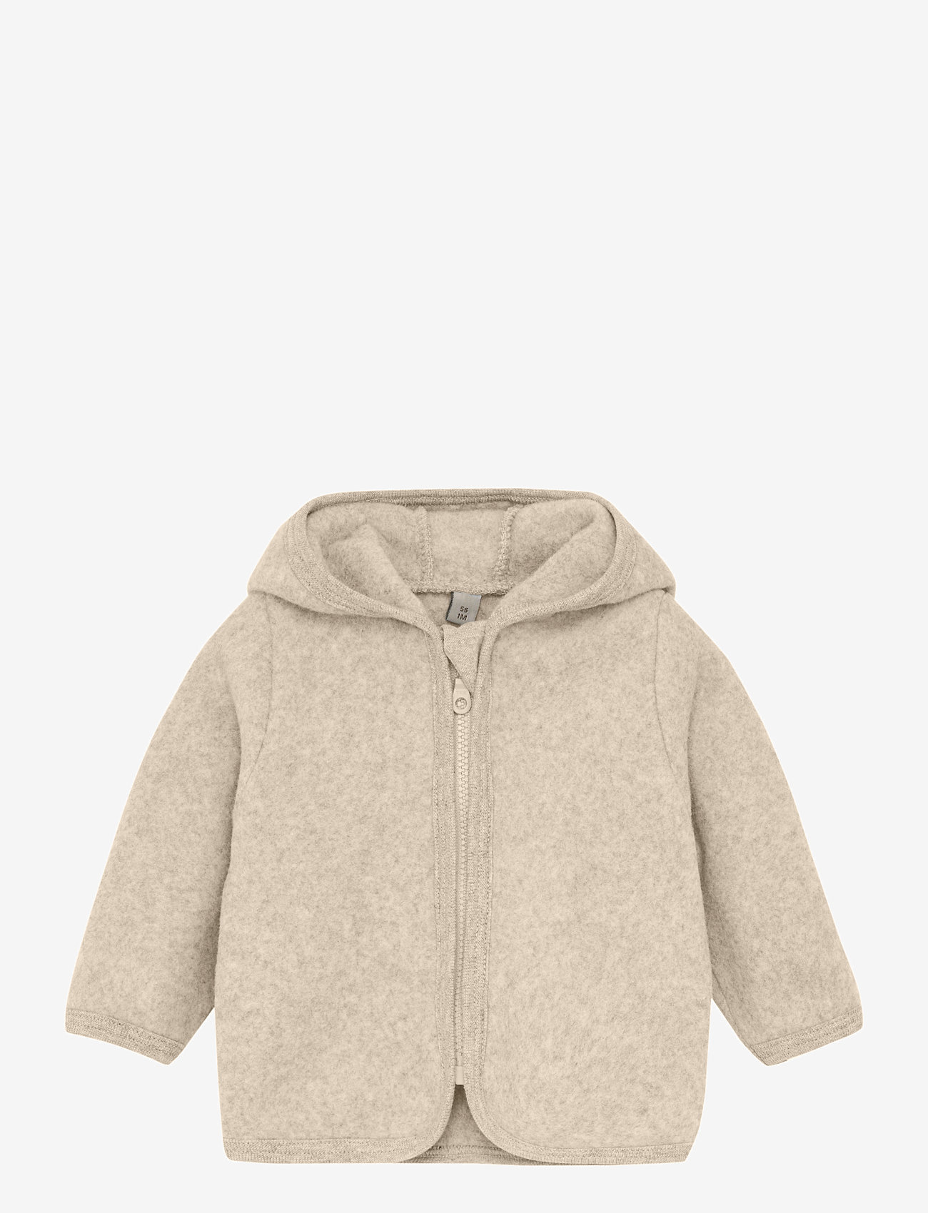 Huttelihut - Jacket Cotton Fleece - camel melange - 0