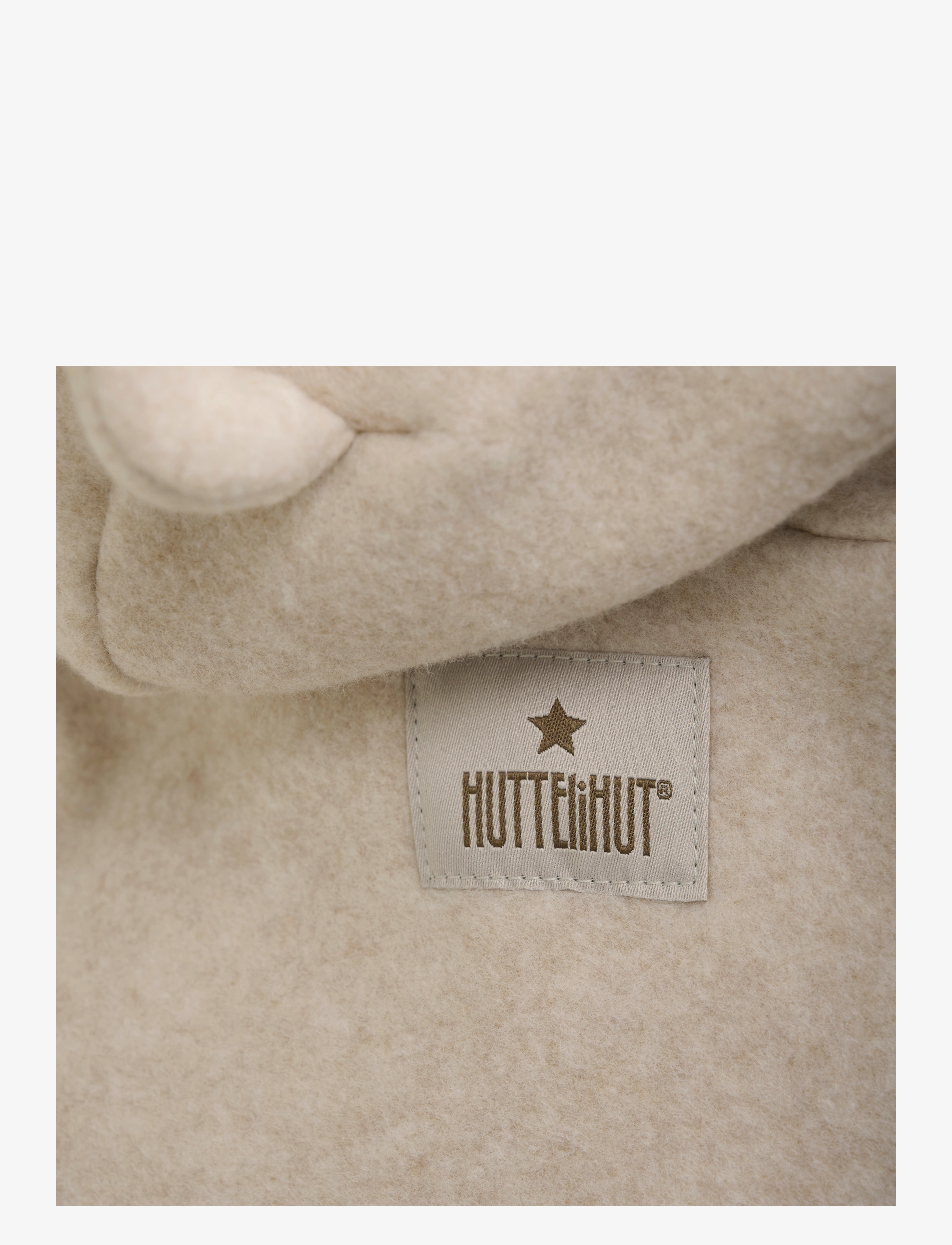 Huttelihut - Jacket Ears Cotton Fleece - camel melange - 2