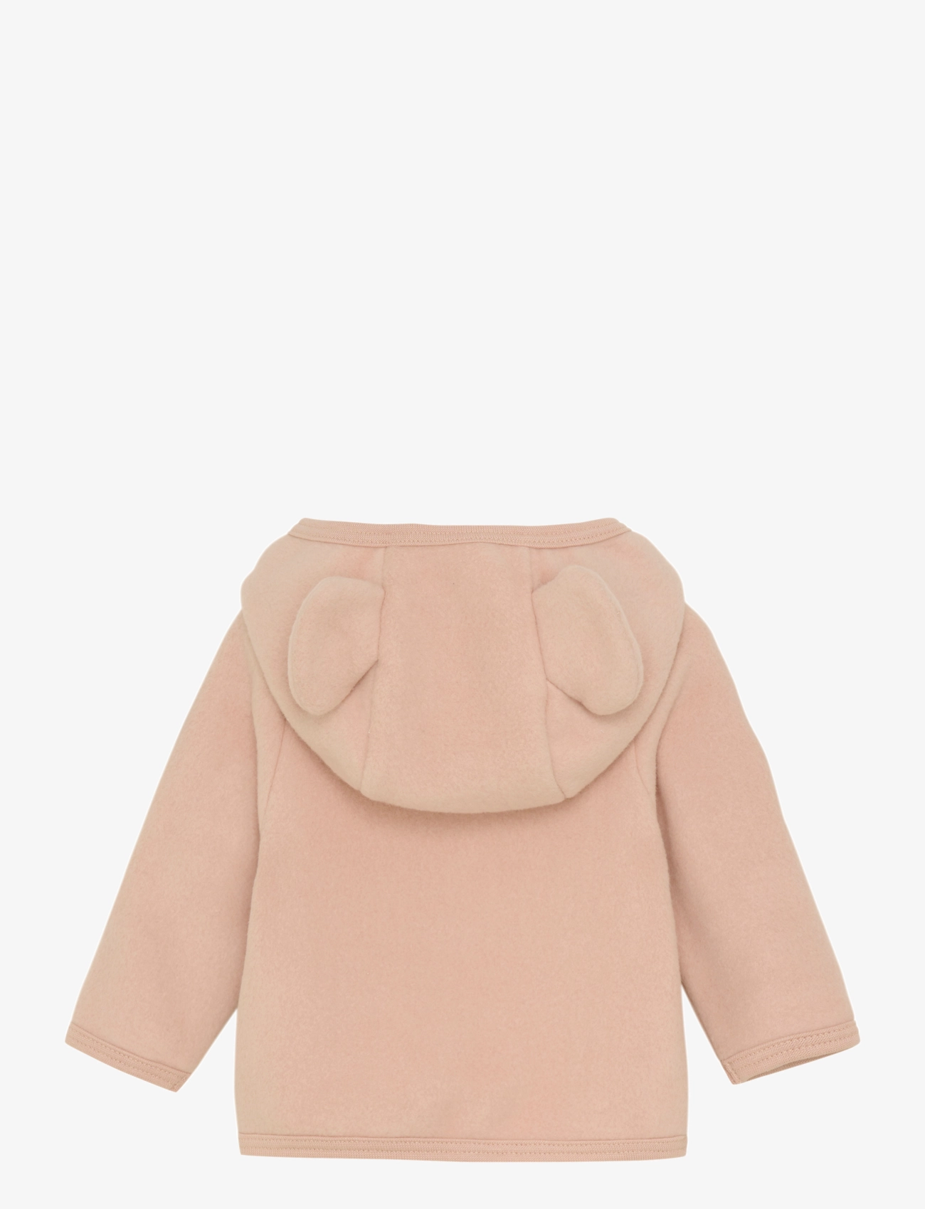 Huttelihut - Jacket Ears Cotton Fleece - mahogany rose - 1
