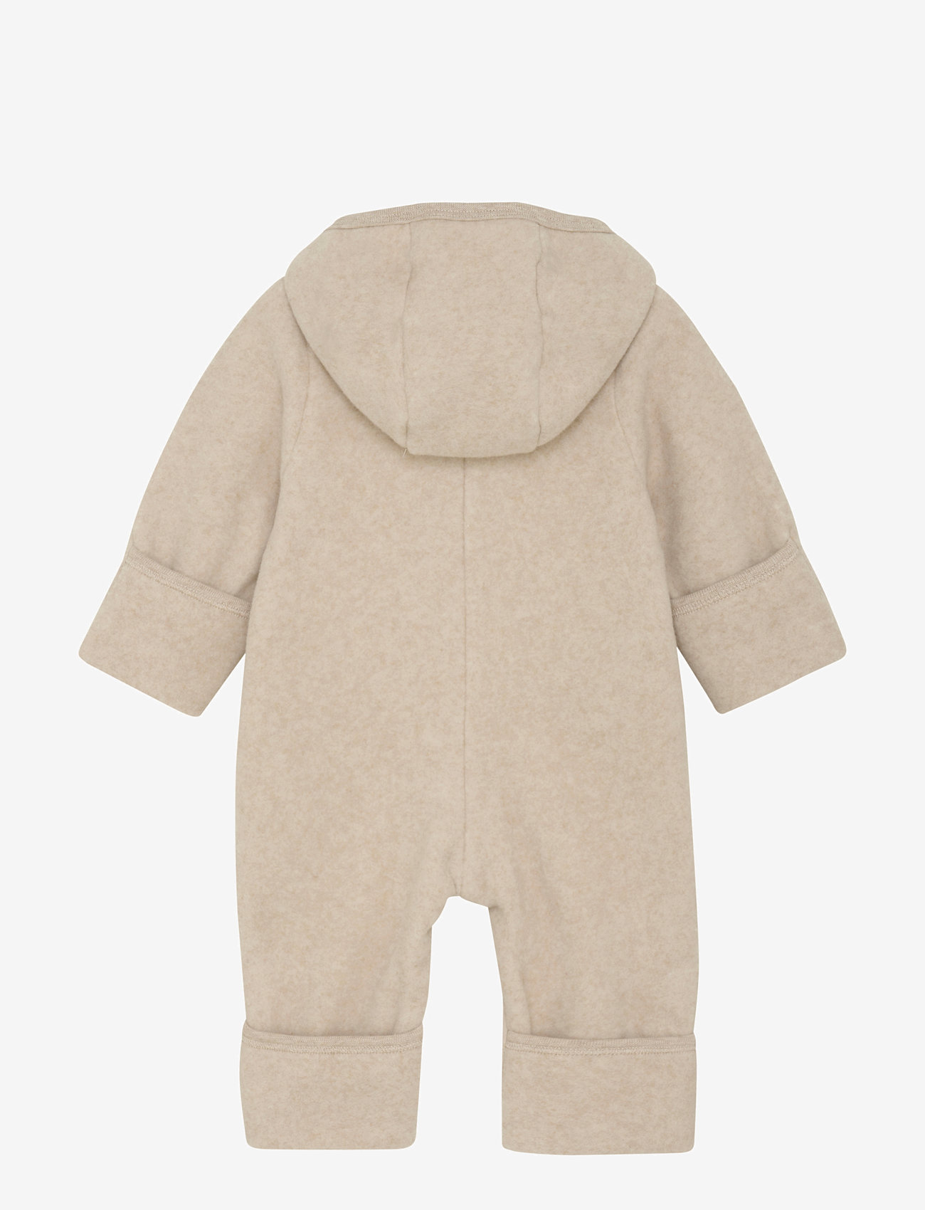 Huttelihut - Pram Suit Cotton Fleece - camel melange - 1