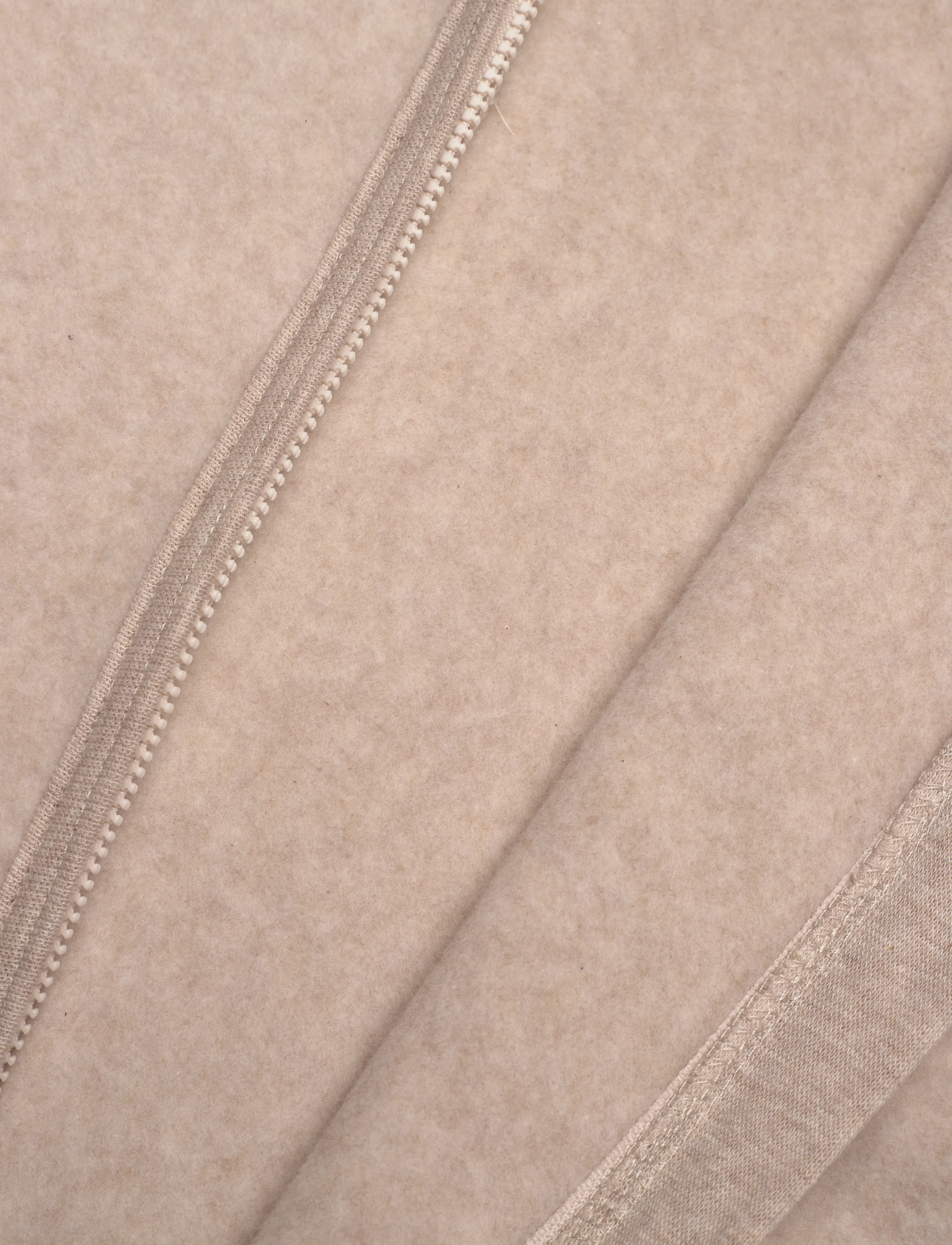 Huttelihut - Pram Suit Ears Cot. Fleece - camel melange - 4
