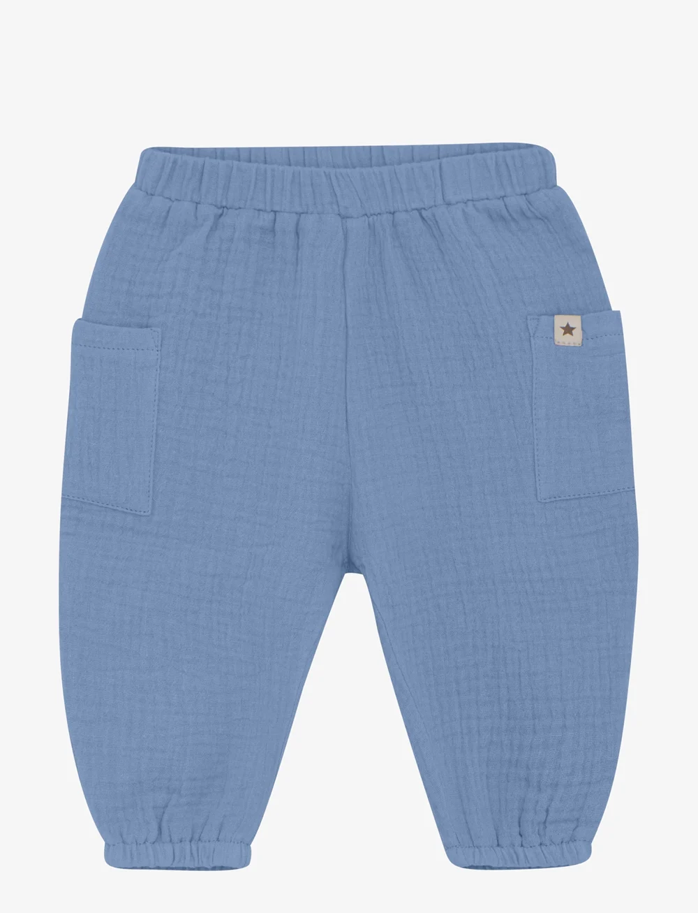 Huttelihut - Pants Muslin - vauvojen housut - quiet harbor - 0