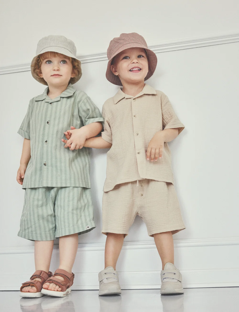 Huttelihut - Shorts Muslin - casual shorts - irish cream - 0