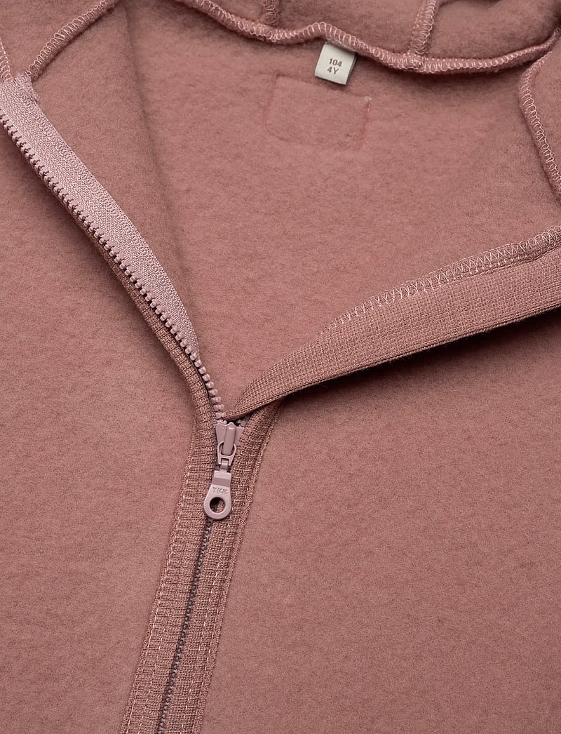 Huttelihut - Jacket Wool Fleece - fleecejacken - burlwood - 2