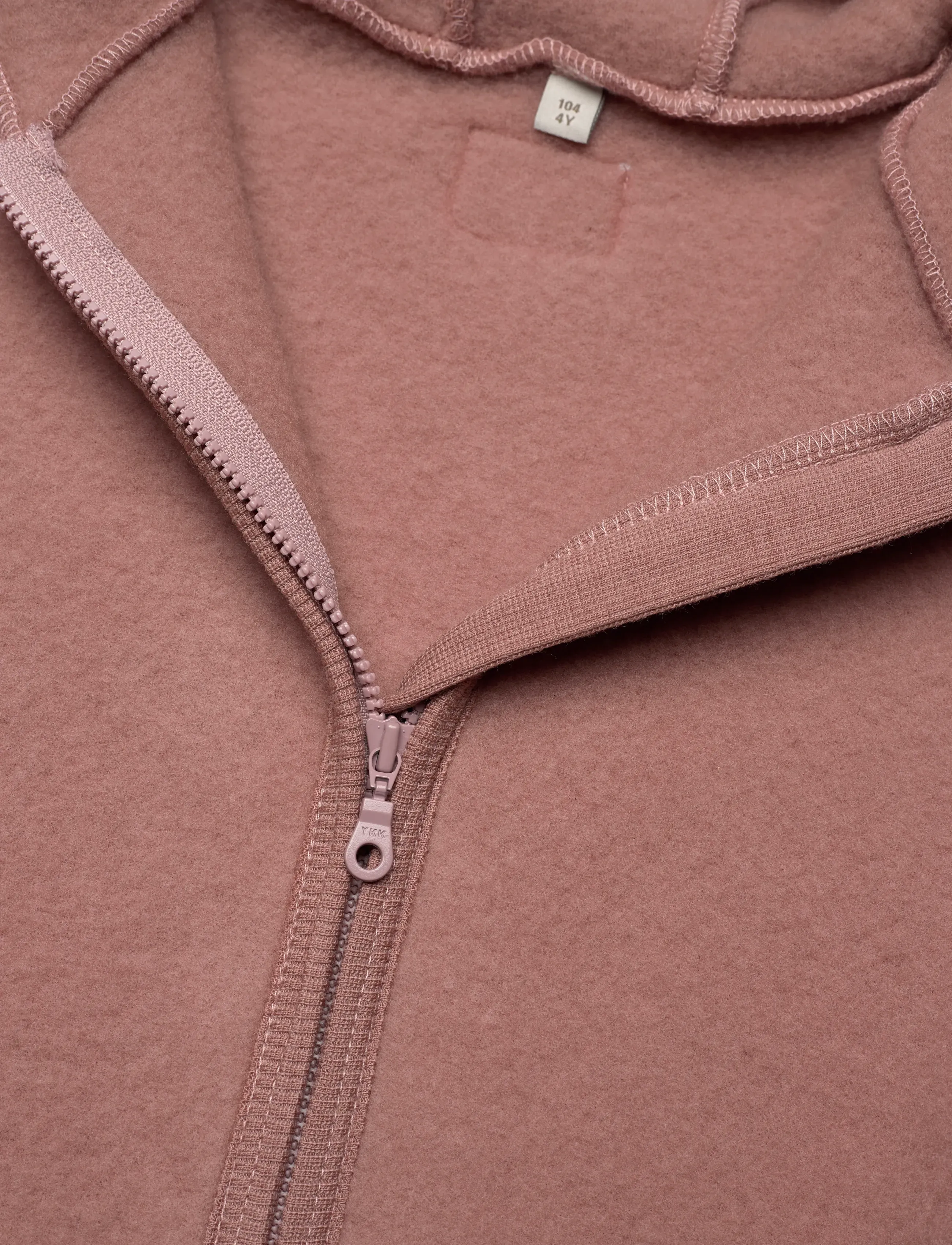 Huttelihut - Jacket Wool Fleece - fliis - burlwood - 2