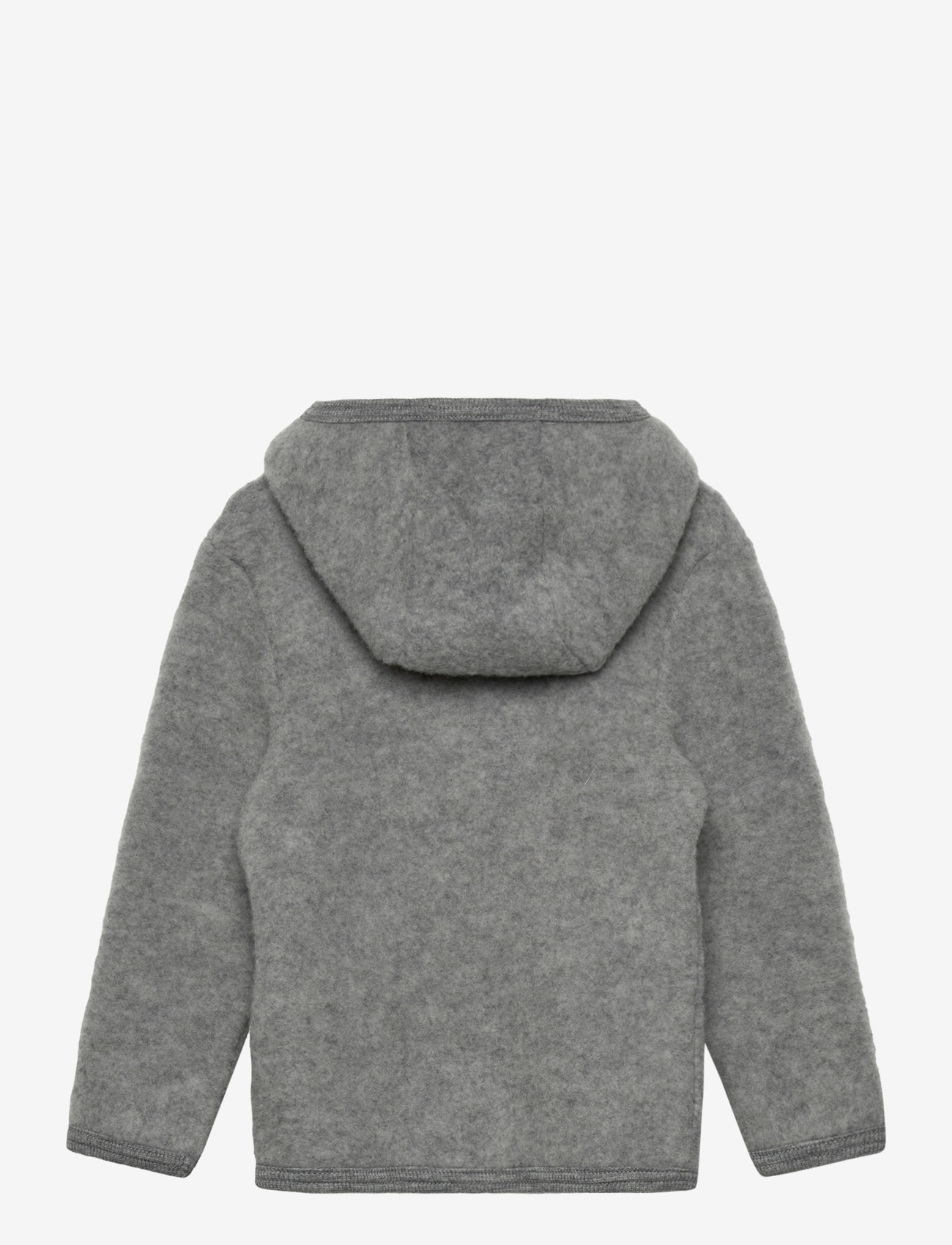 Huttelihut - Jacket Wool Fleece - sügisjakid - medium grey melange - 1