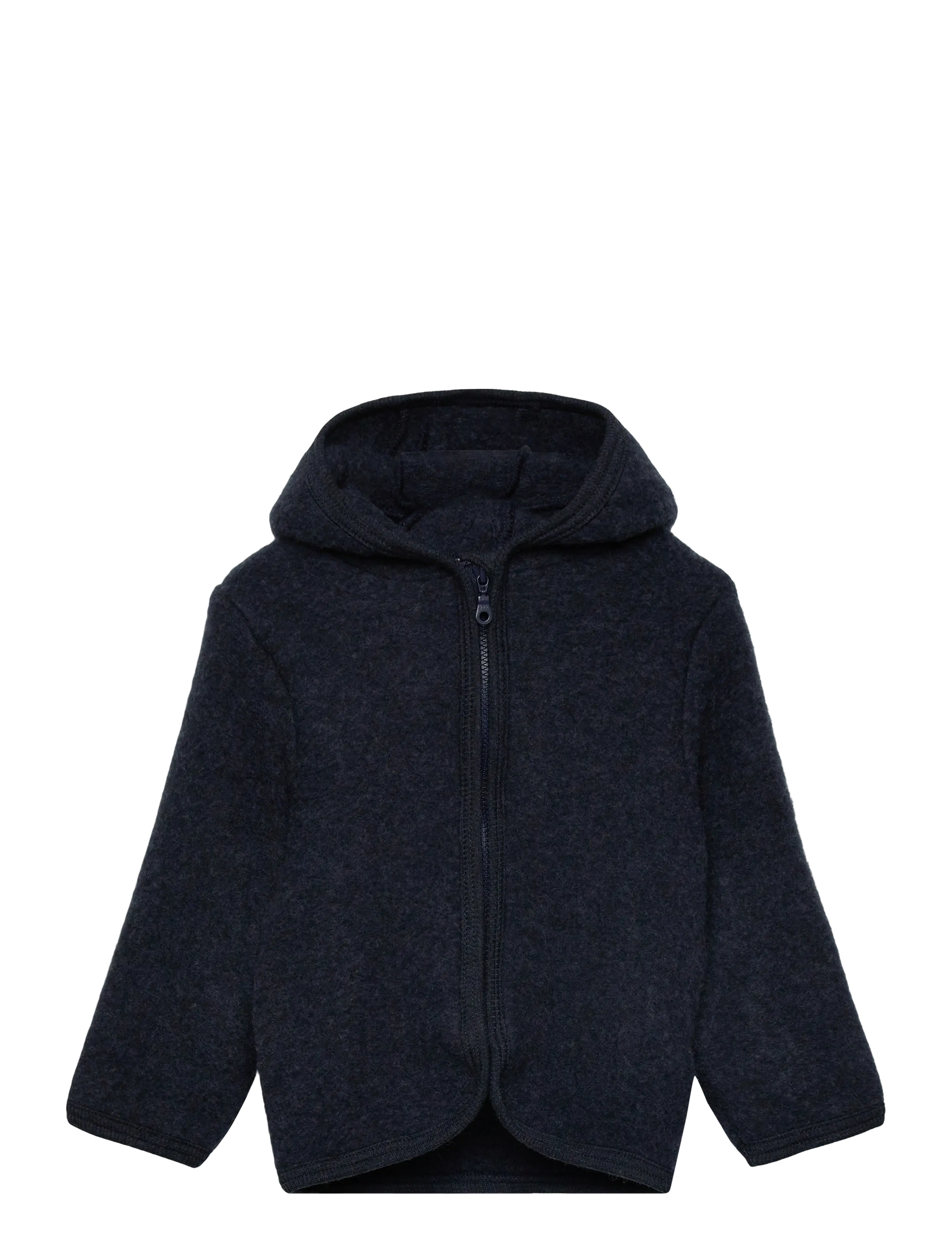 Jacket Wool Fleece - NAVY MELANGE