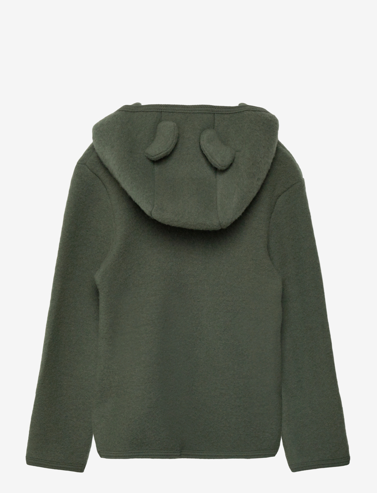 Huttelihut - Jacket Ears Wool Fleece - beetle - 1