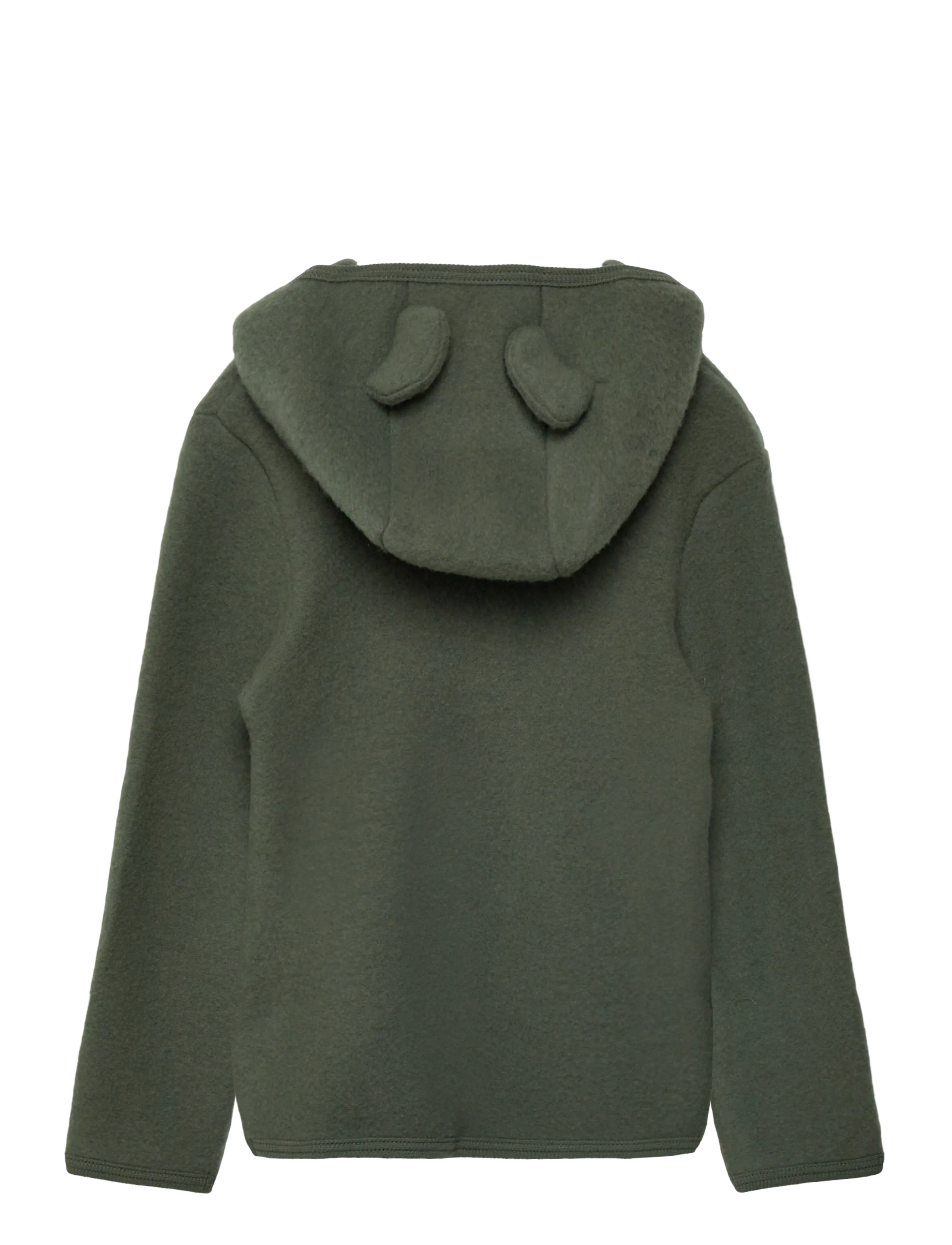 Huttelihut - Jacket Ears Wool Fleece - beetle - 1