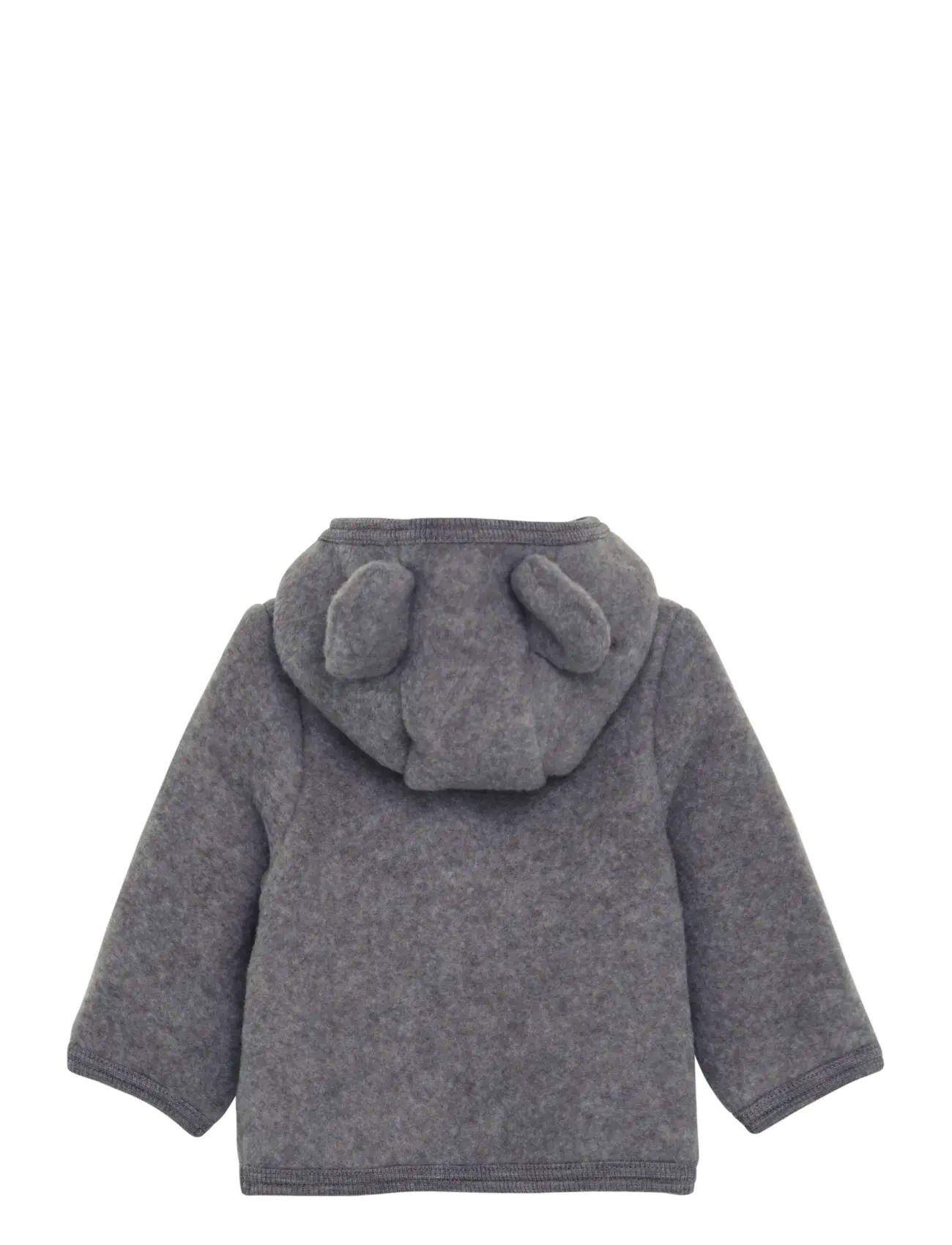 Huttelihut - Jacket Ears Wool Fleece - medium grey melange - 1