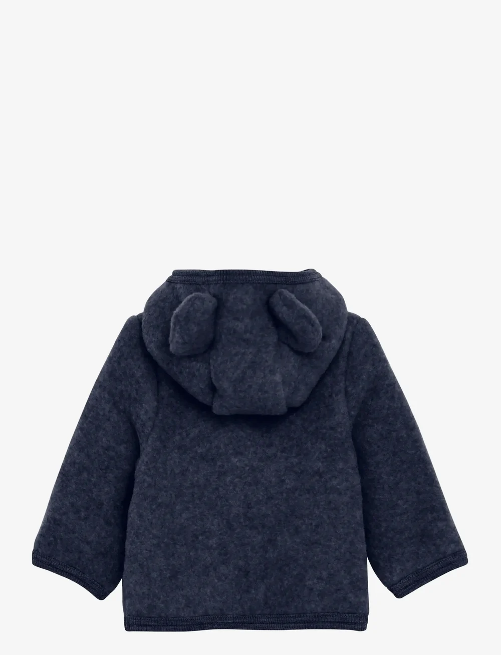 Huttelihut - Jacket Ears Wool Fleece - fleecejakker - navy melange - 1