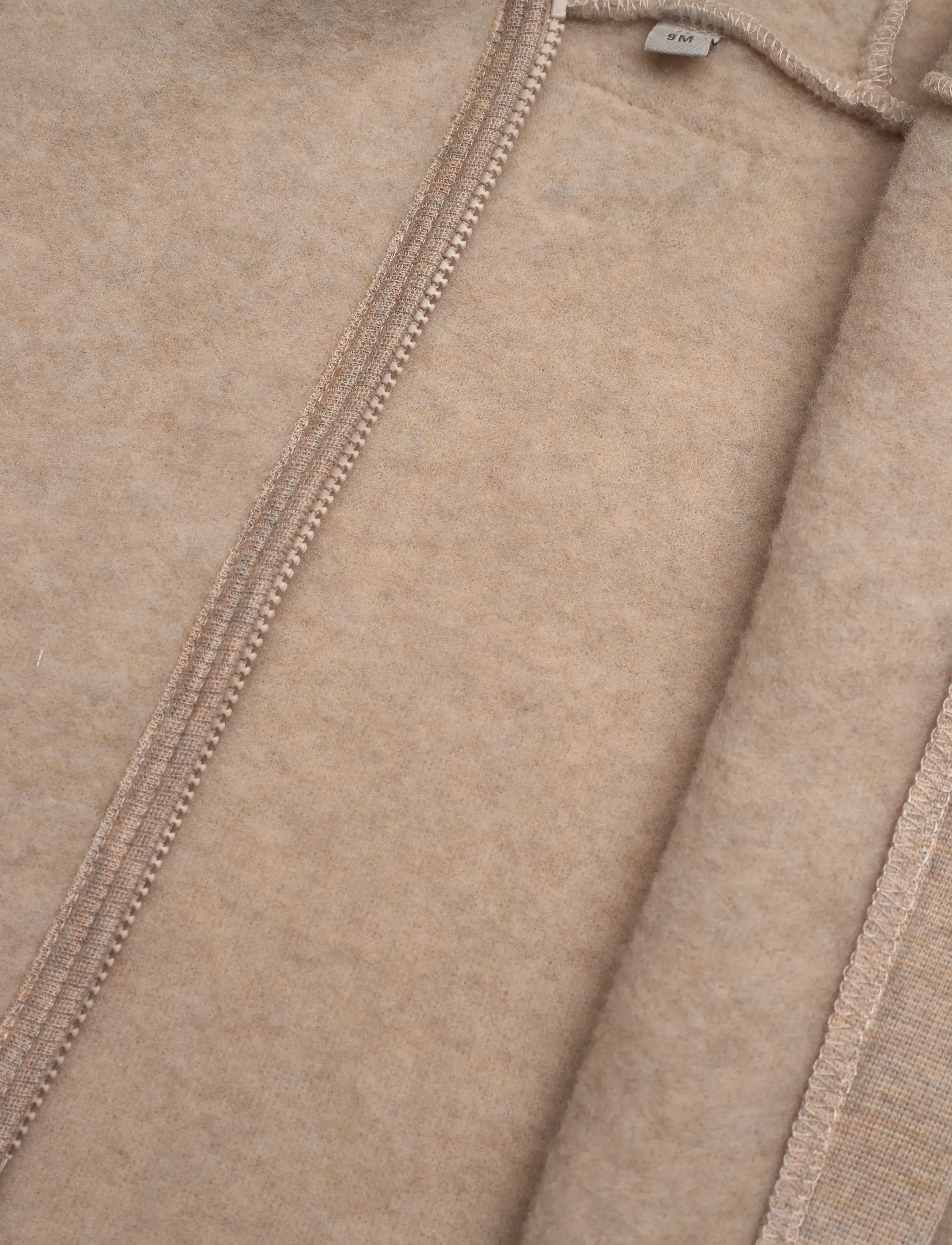 Huttelihut - Jacket Ears Wool Fleece - camel melange - 3