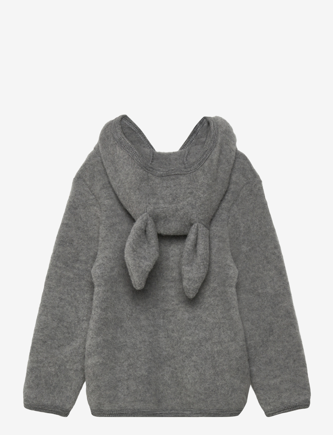 Huttelihut - Jacket Ears Wool Fleece - medium grey melange - 1
