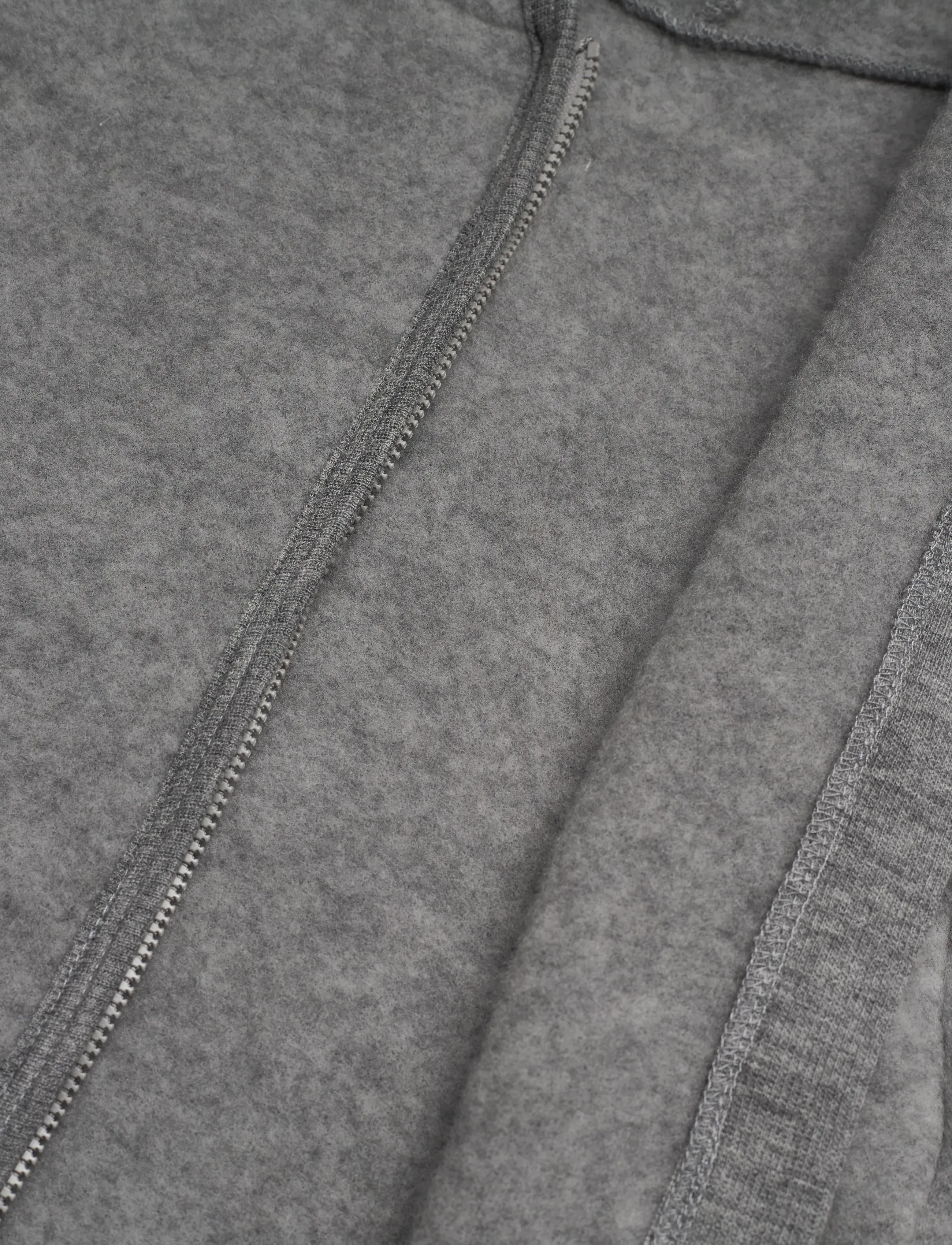 Huttelihut - Jacket Ears Wool Fleece - medium grey melange - 3