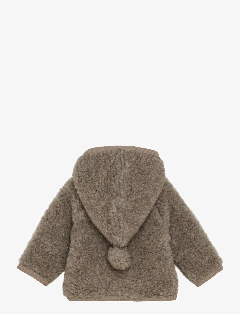 Huttelihut - Jacket Pixie Wool Teddy w. Lin - fleecejakker - camel melange - 1