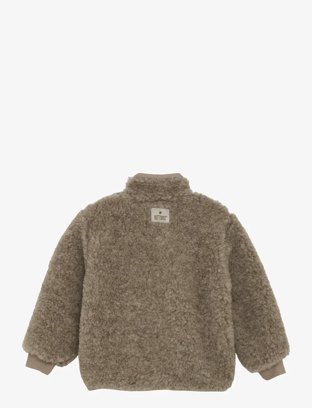Huttelihut - Jacket Wool Teddy w. Lining - fliisjakid - camel melange - 2