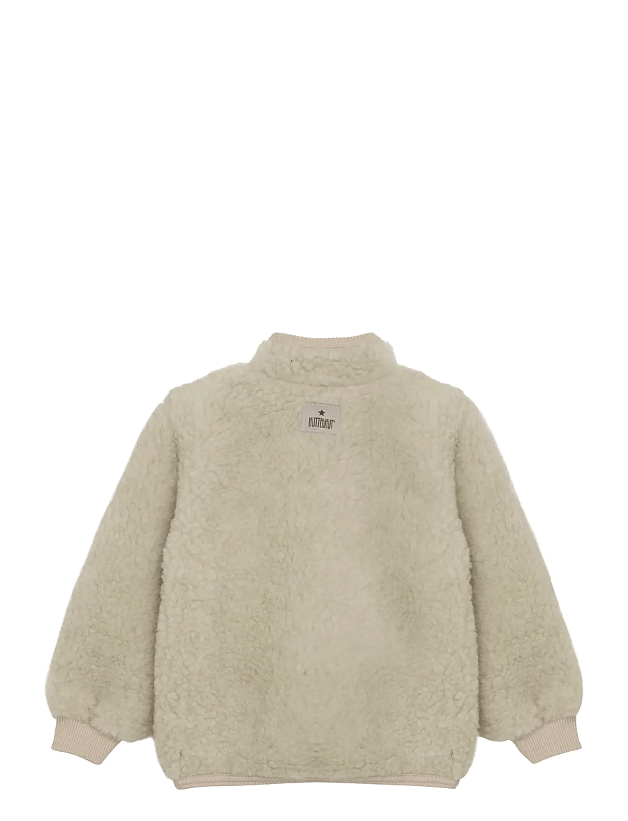 Huttelihut - Jacket Wool Teddy w. Lining - veste polaire - cement - 2