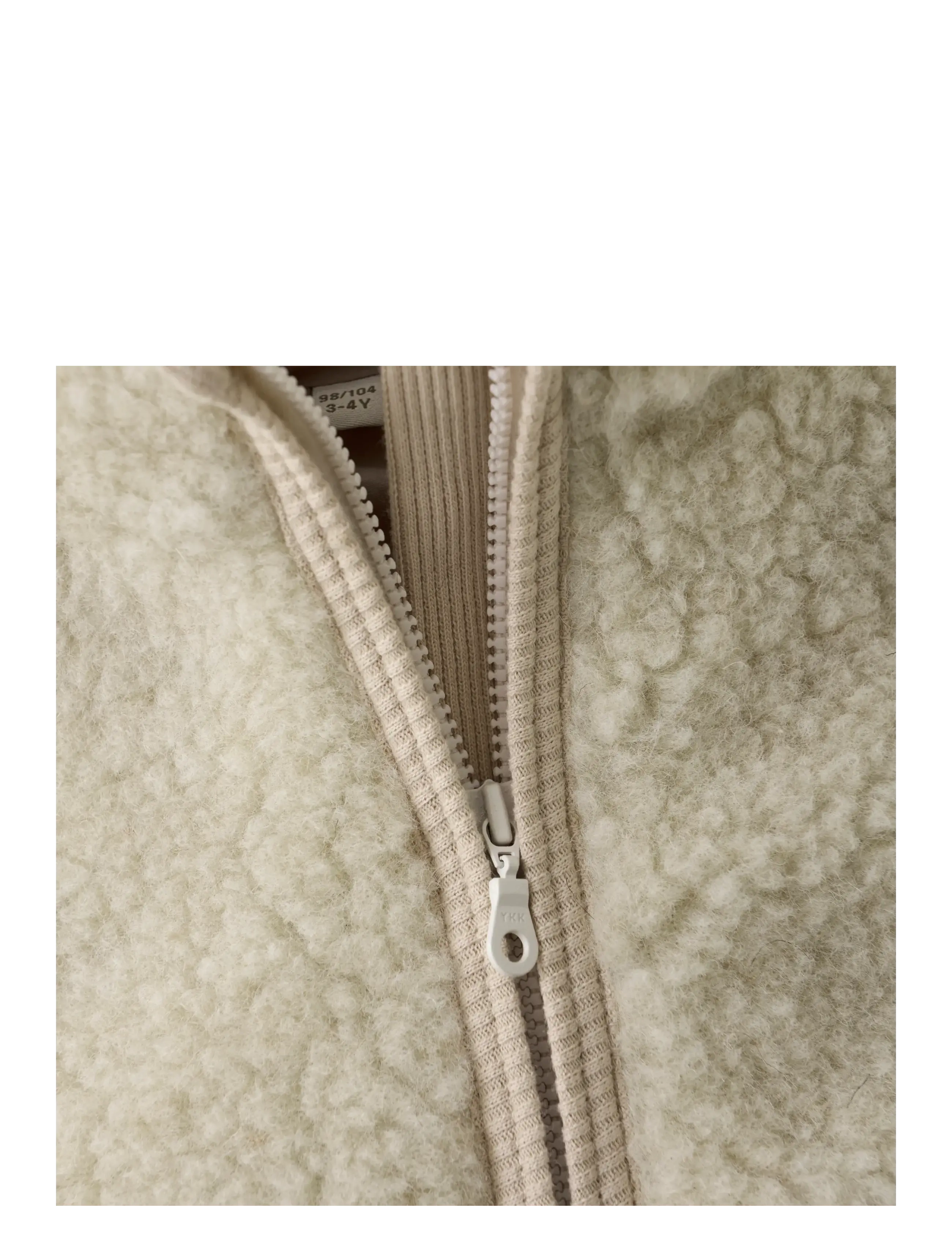 Huttelihut - Jacket Wool Teddy w. Lining - efterårsjakker - cement - 3