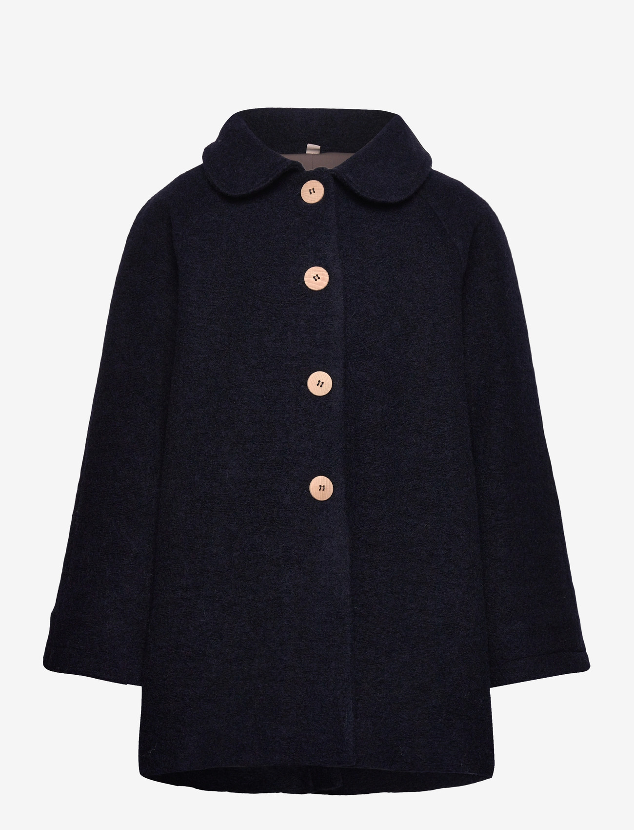 Huttelihut - Coat Wool w. Lining - mäntel - dark navy - 0