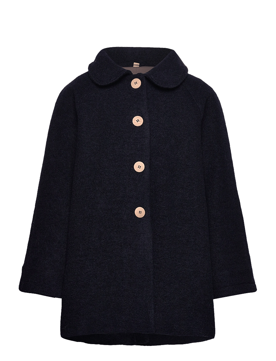Huttelihut - Coat Wool w. Lining - frakker - dark navy - 0