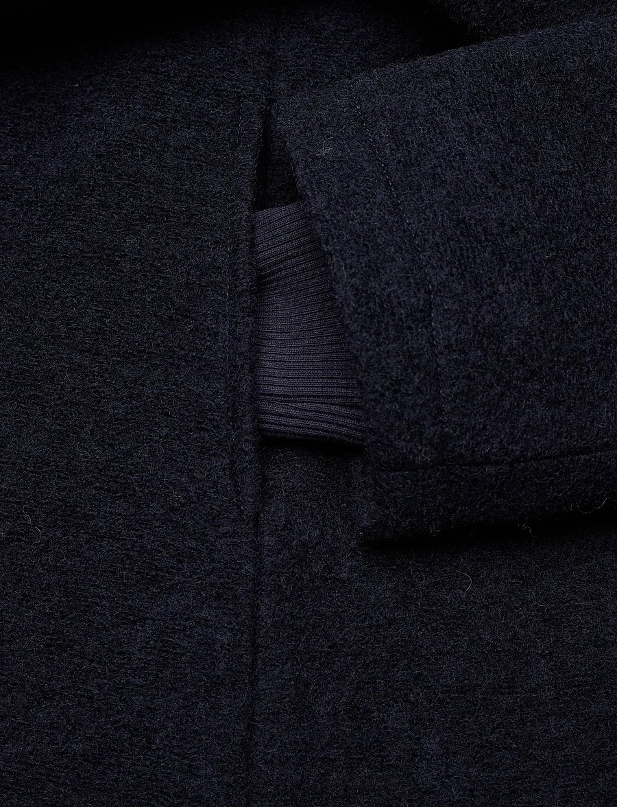 Huttelihut - Coat Wool w. Lining - frakker - dark navy - 3