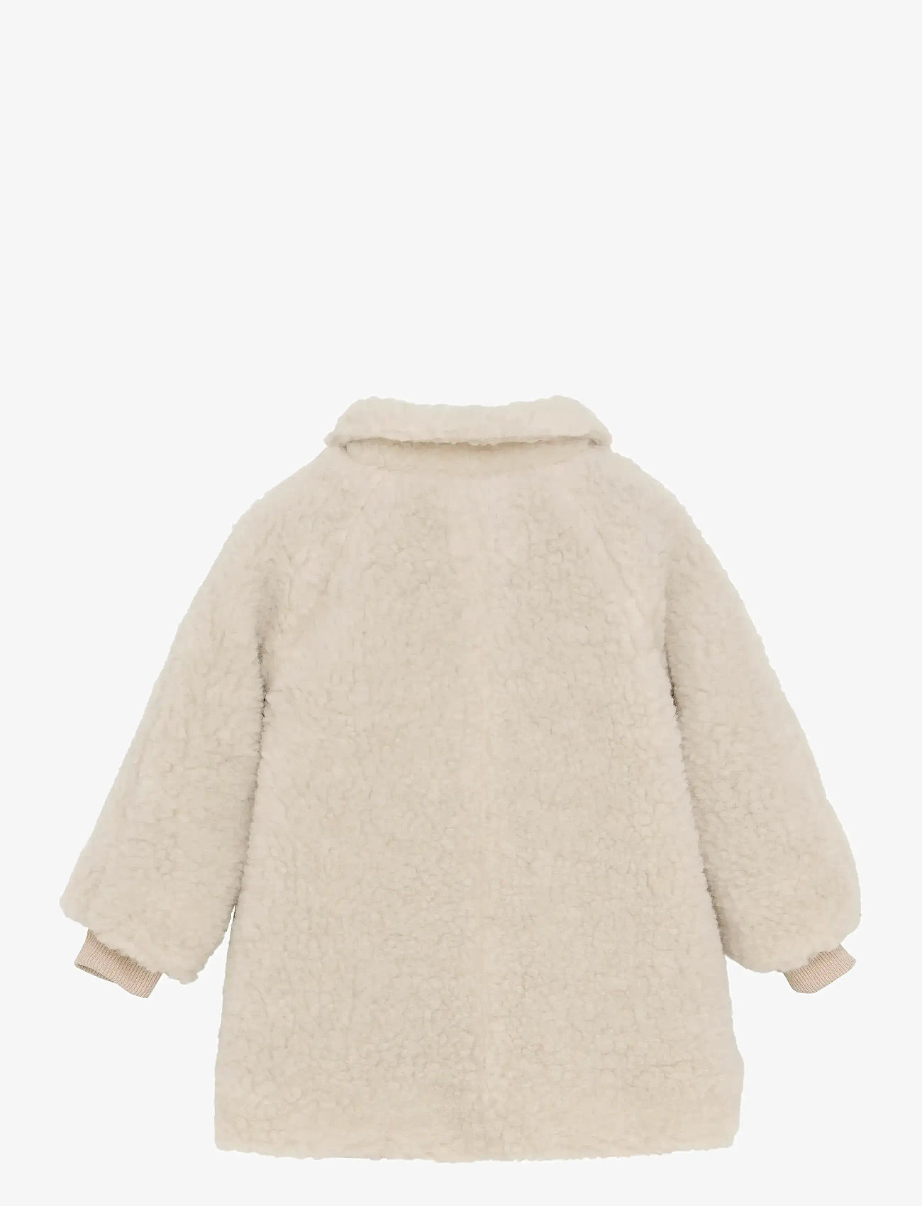 Huttelihut - Coat Wool Teddy w. Lining - puffer & padded - cement - 1