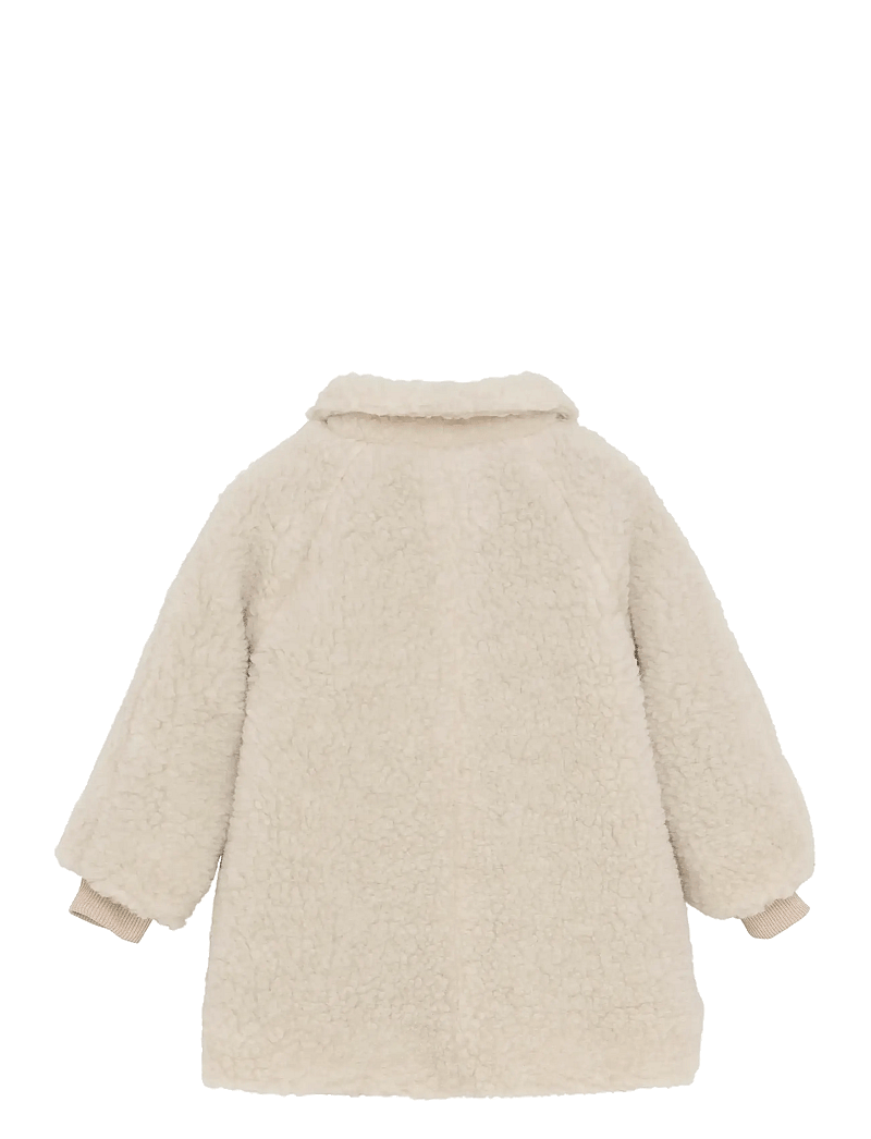 Huttelihut - Coat Wool Teddy w. Lining - puffer & padded - cement - 1