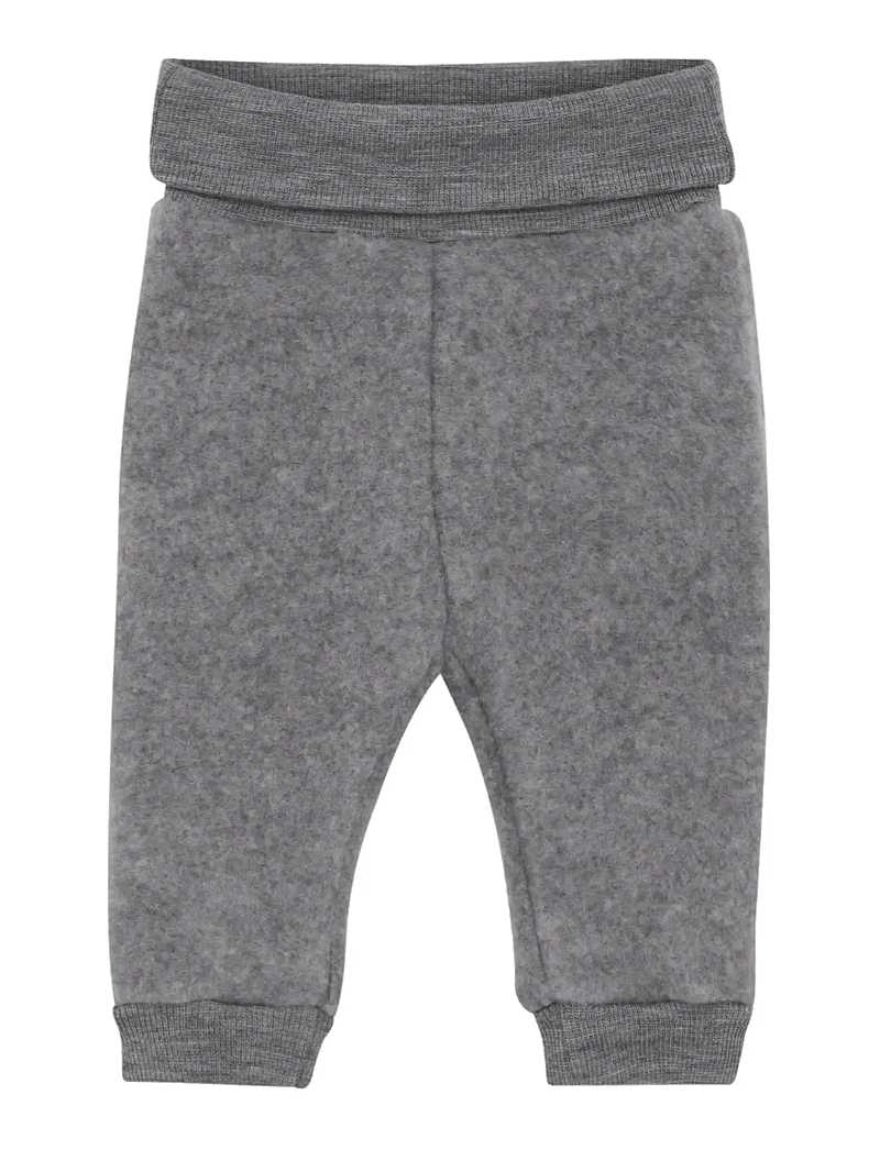Huttelihut - Pants Wool Fleece - medium grey melange - 1